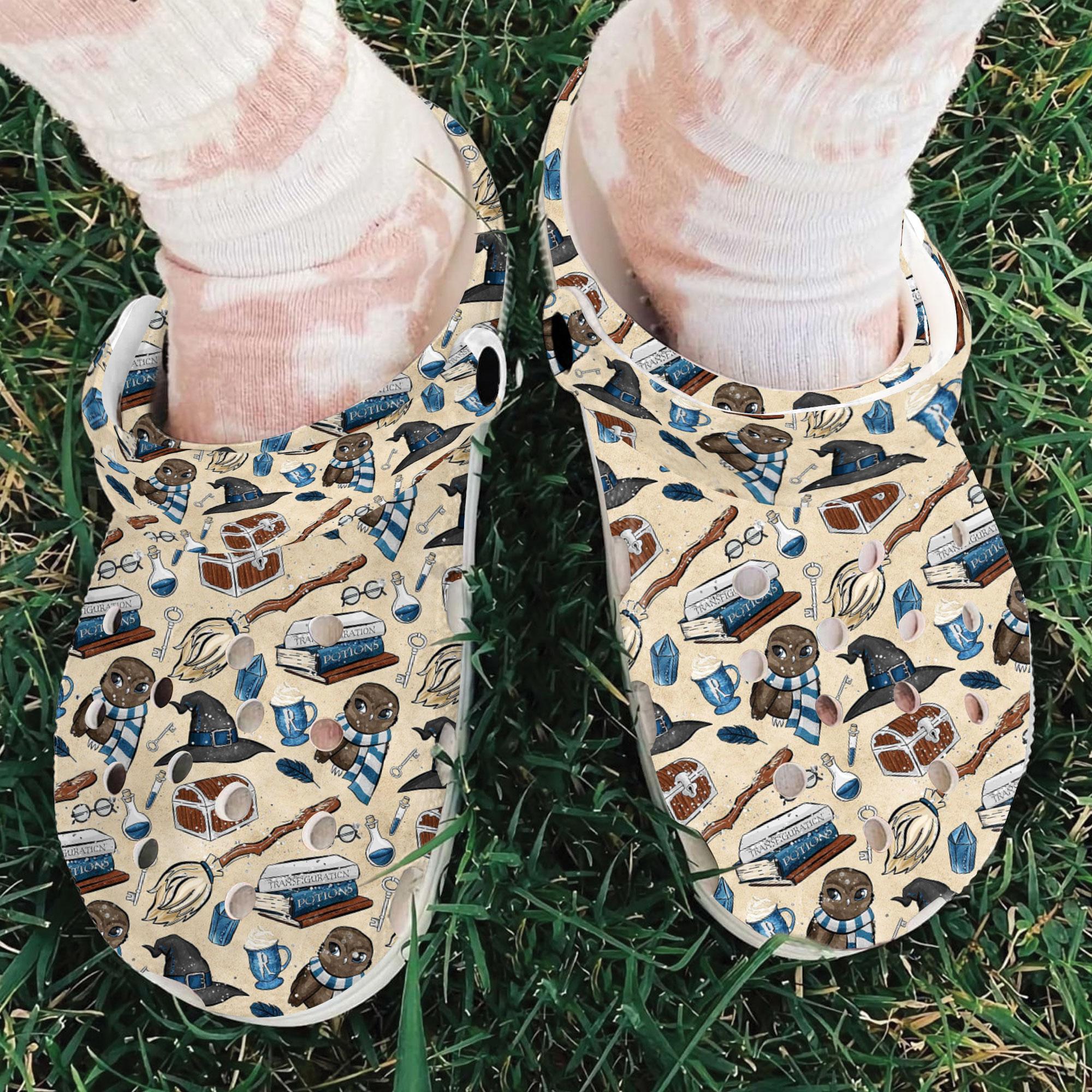 Merchidea Harry Potter Movie Crocs Crocband Clogs Shoes Comfortable For Men Women and Kids