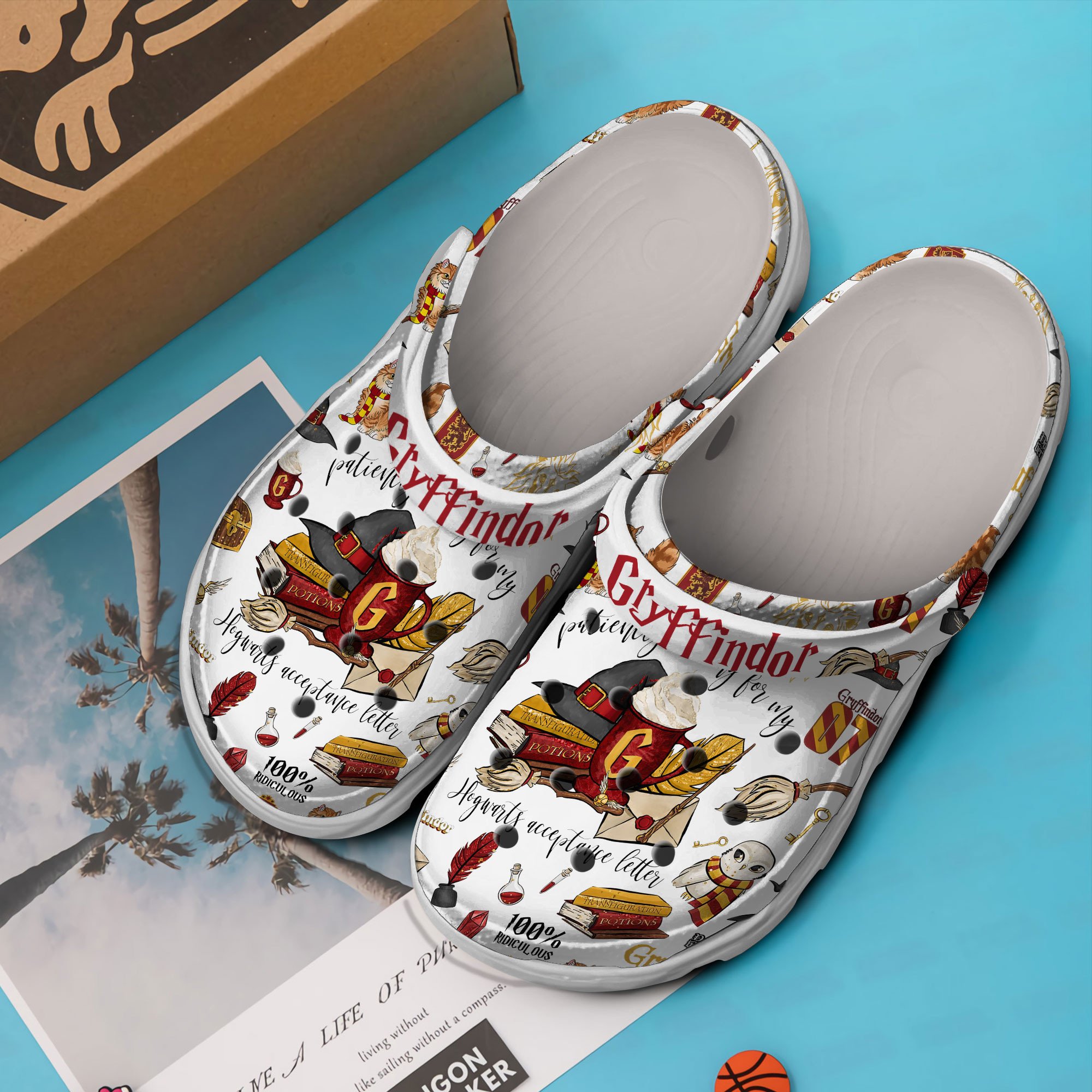 Merchidea Harry Potter Movie Crocs Crocband Clogs Shoes Comfortable For Men Women and Kids