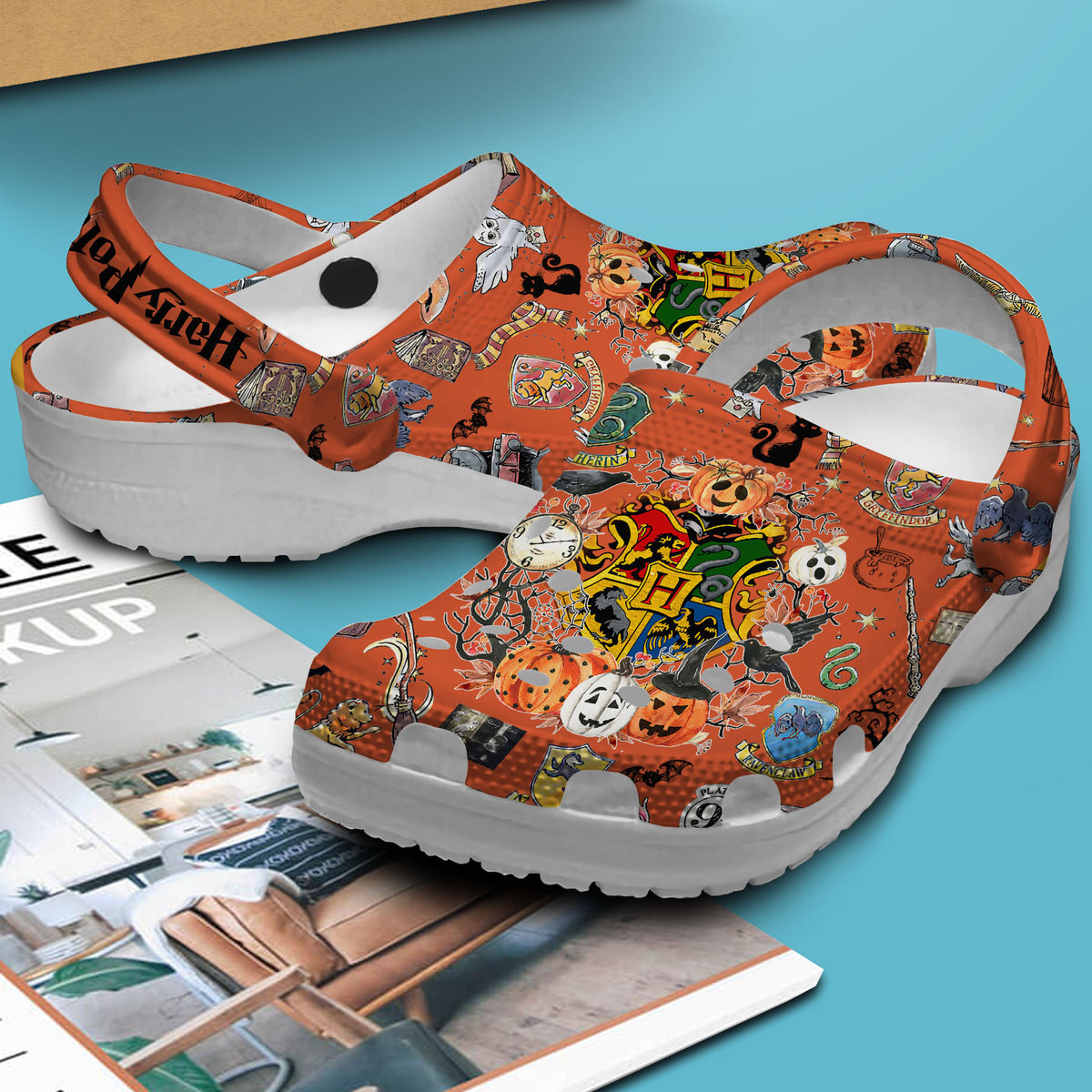 Merchidea Harry Potter Movie Crocs Crocband Clogs Shoes Comfortable For Men Women and Kids