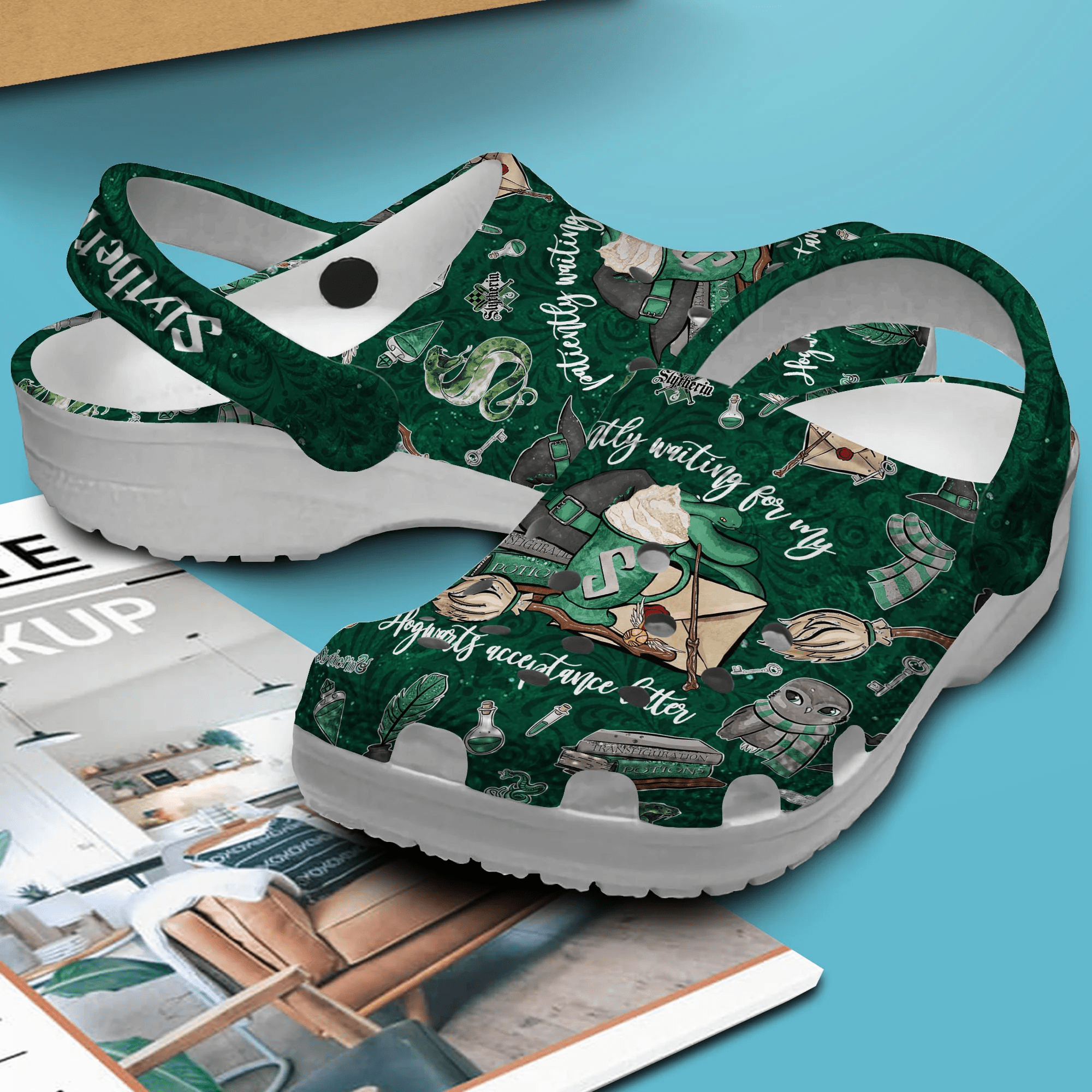 Merchidea Harry Potter Movie Crocs Crocband Clogs Shoes Comfortable For Men Women and Kids