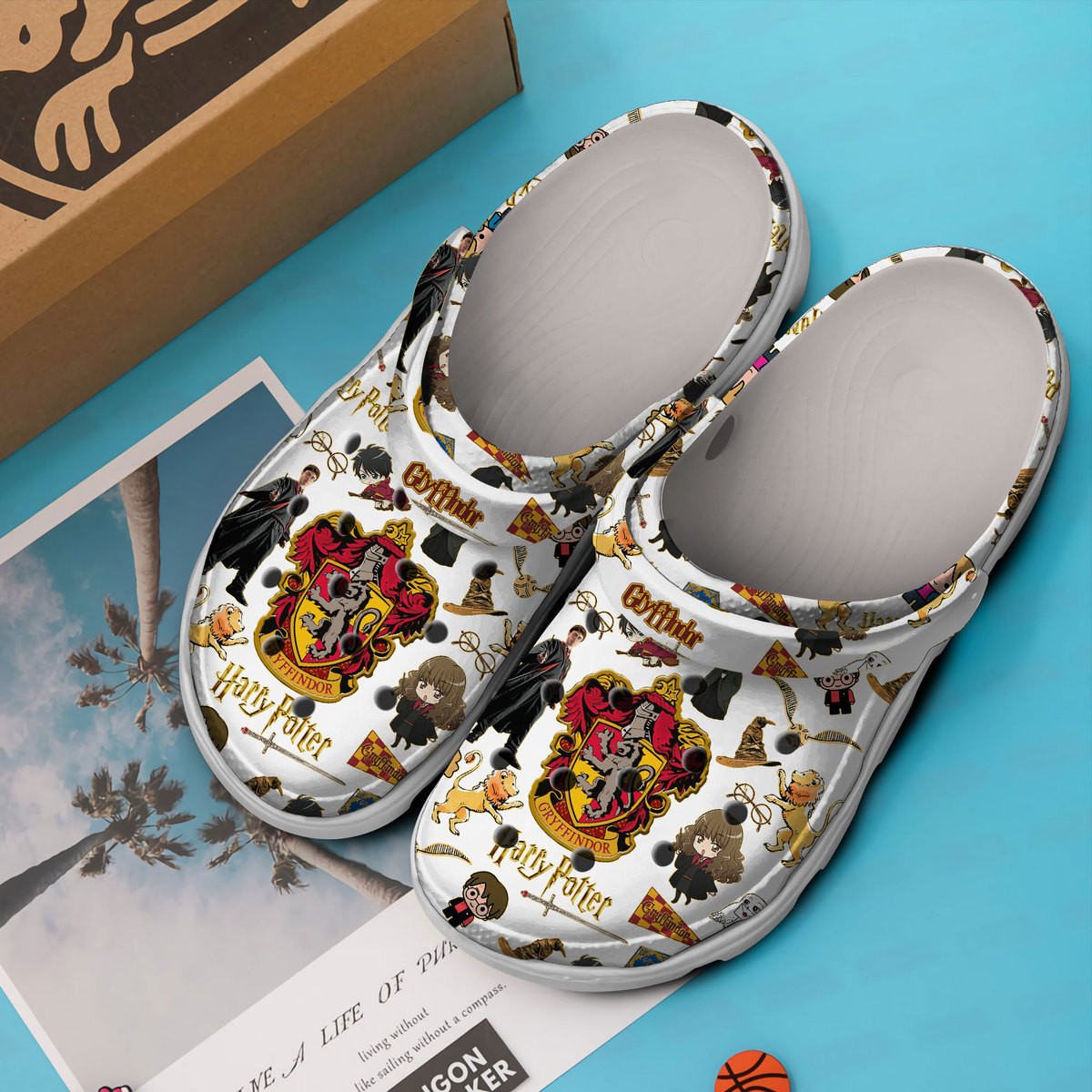 Merchidea Harry Potter Movie Crocs Crocband Clogs Shoes Comfortable For Men Women and Kids