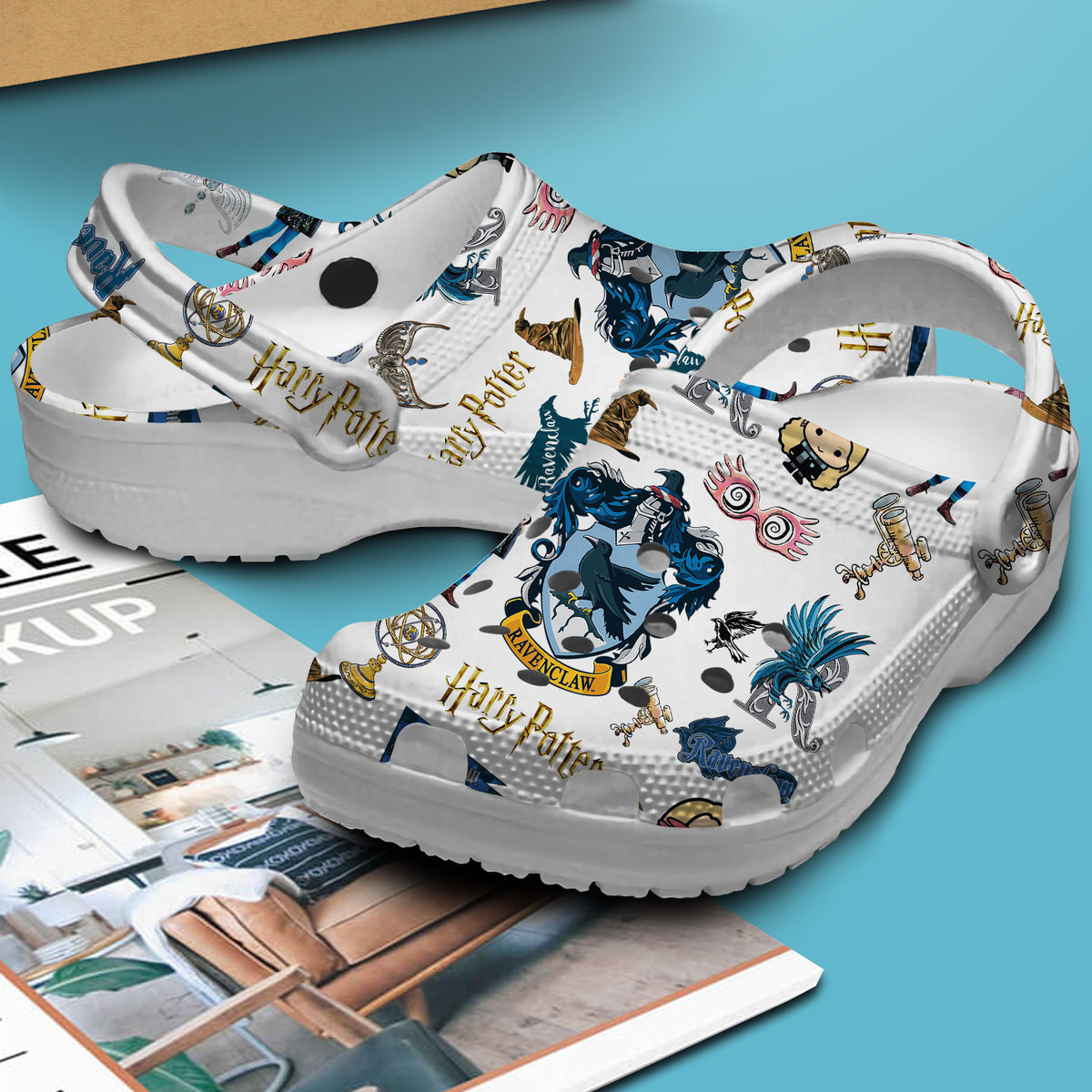 Merchidea Harry Potter Movie Crocs Crocband Clogs Shoes Comfortable For Men Women and Kids