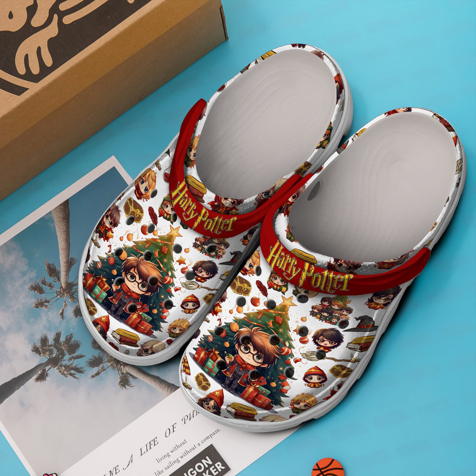 Merchidea Harry Potter Movie Crocs Crocband Clogs Shoes Comfortable For Men Women and Kids