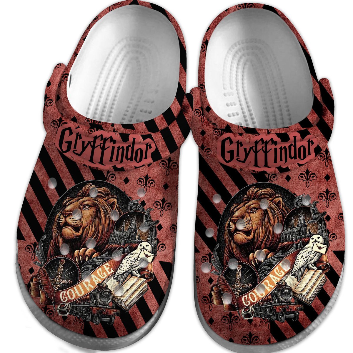 Merchidea Harry Potter Movie Crocs Crocband Clogs Shoes Comfortable For Men Women and Kids