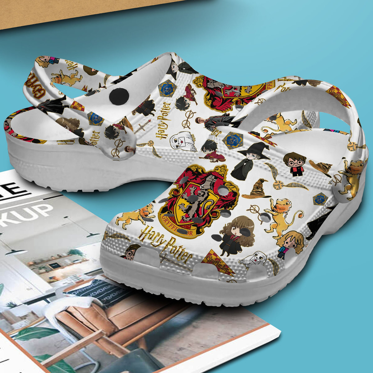 Merchidea Harry Potter Movie Crocs Crocband Clogs Shoes Comfortable For Men Women and Kids