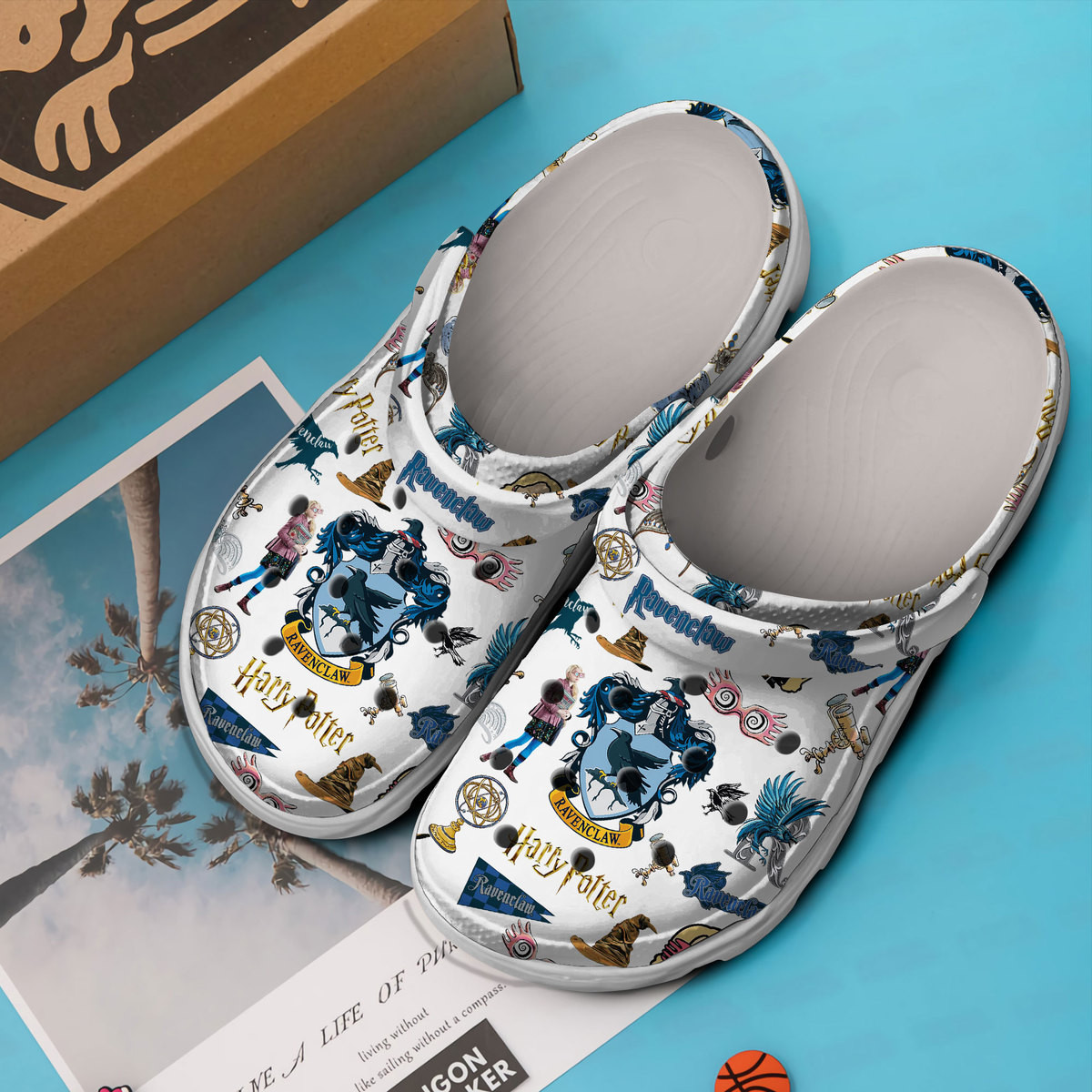 Merchidea Harry Potter Movie Crocs Crocband Clogs Shoes Comfortable For Men Women and Kids