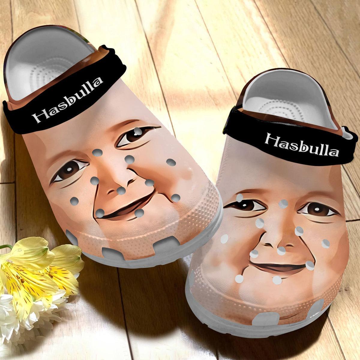 Merchidea Hasbulla Crocs Crocband Clogs Shoes Comfortable For Men Women and Kids