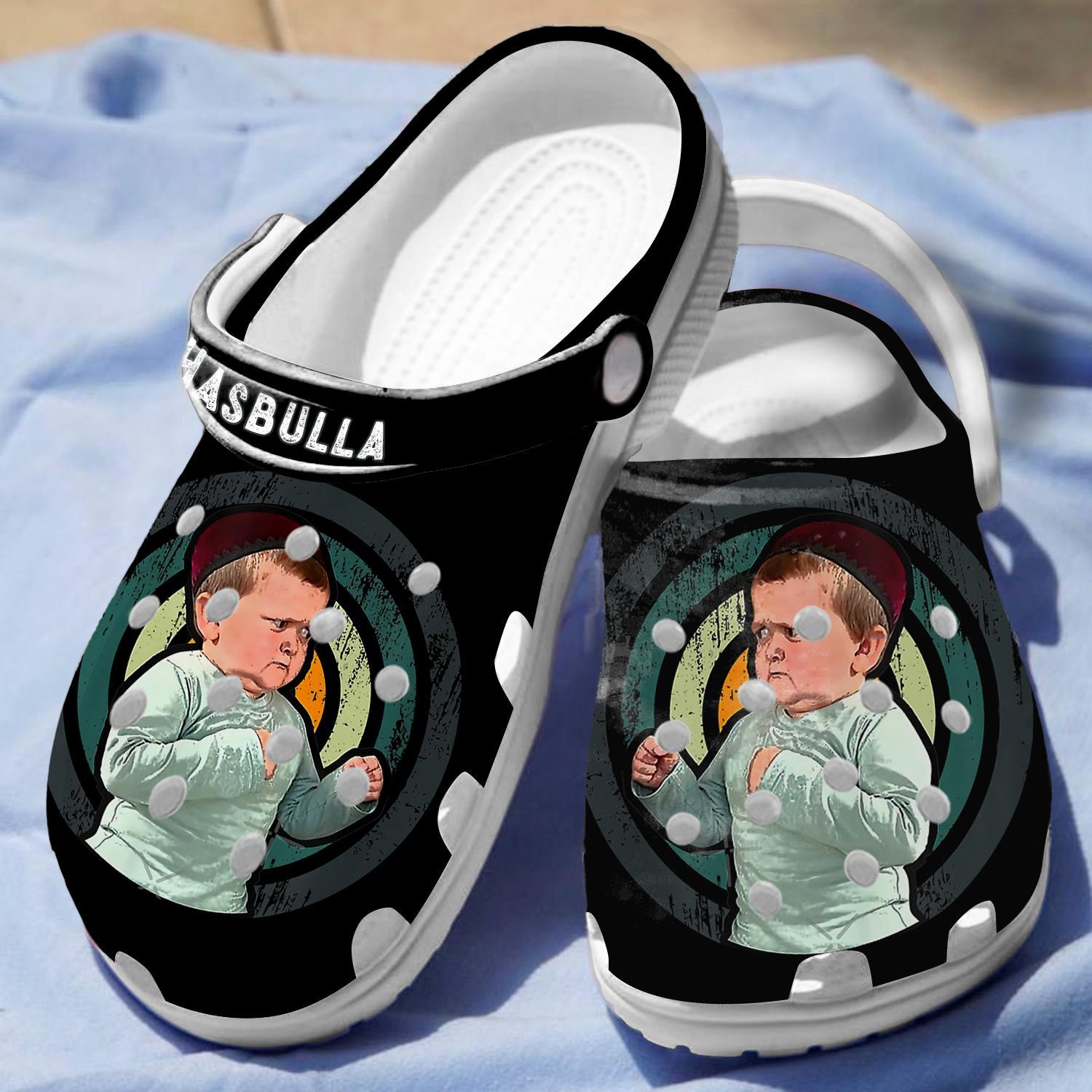 Merchidea Hasbulla Crocs Crocband Clogs Shoes Comfortable For Men Women and Kids