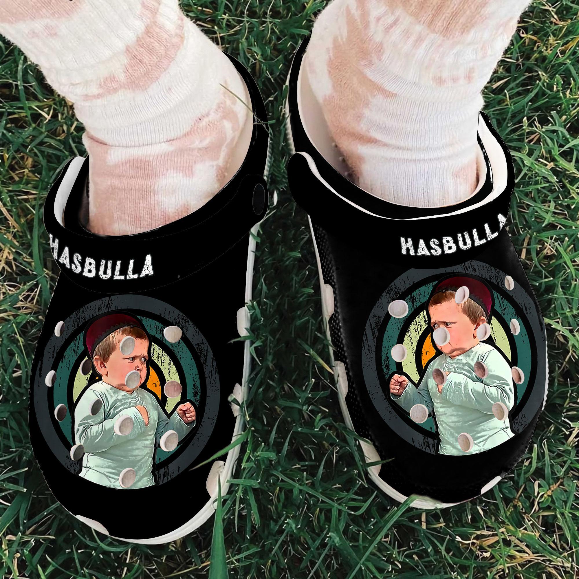 Merchidea Hasbulla Crocs Crocband Clogs Shoes Comfortable For Men Women and Kids