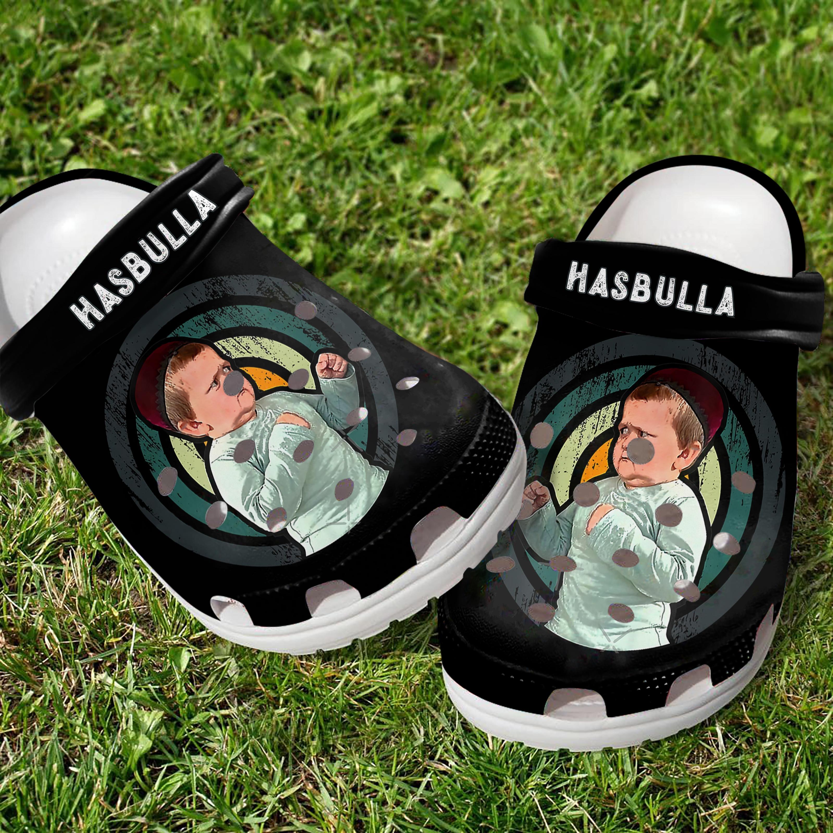 Merchidea Hasbulla Crocs Crocband Clogs Shoes Comfortable For Men Women and Kids