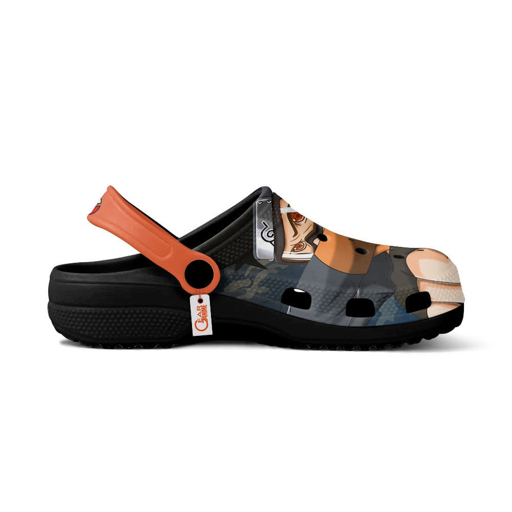 Merchidea Hatake Kakashi and Obito Uchiha Naruto Shippuden Anime Crocs Crocband Clogs Shoes Comfortable For Men Women and Kids