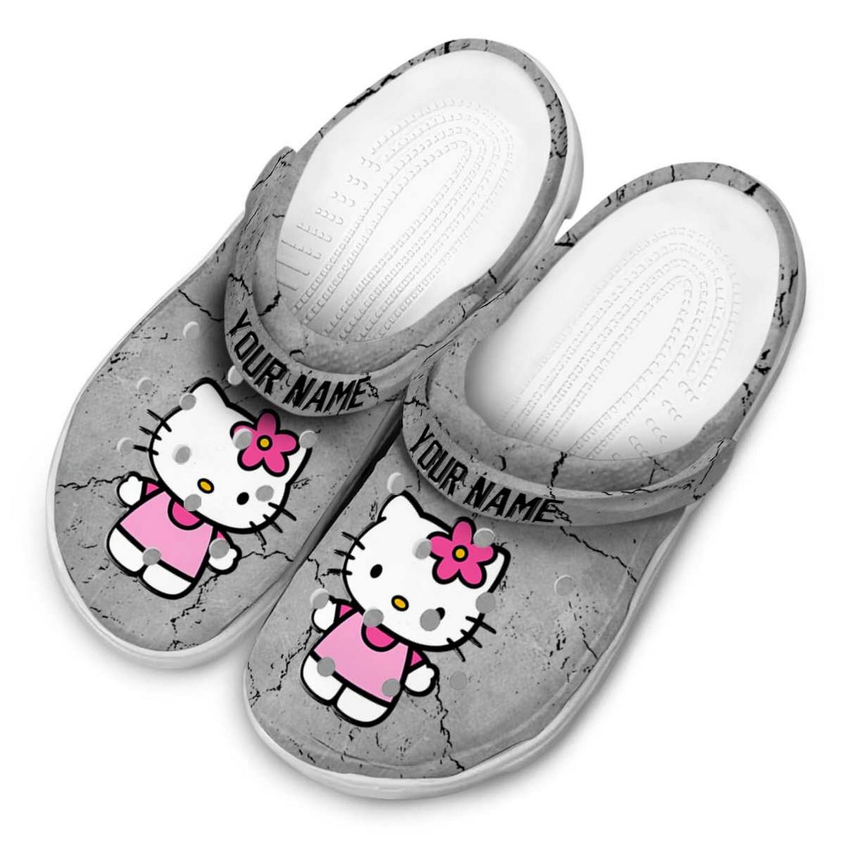 Merchidea Hello Kitty Cartoon Crocs Crocband Clogs Shoes Comfortable For Men Women and Kids