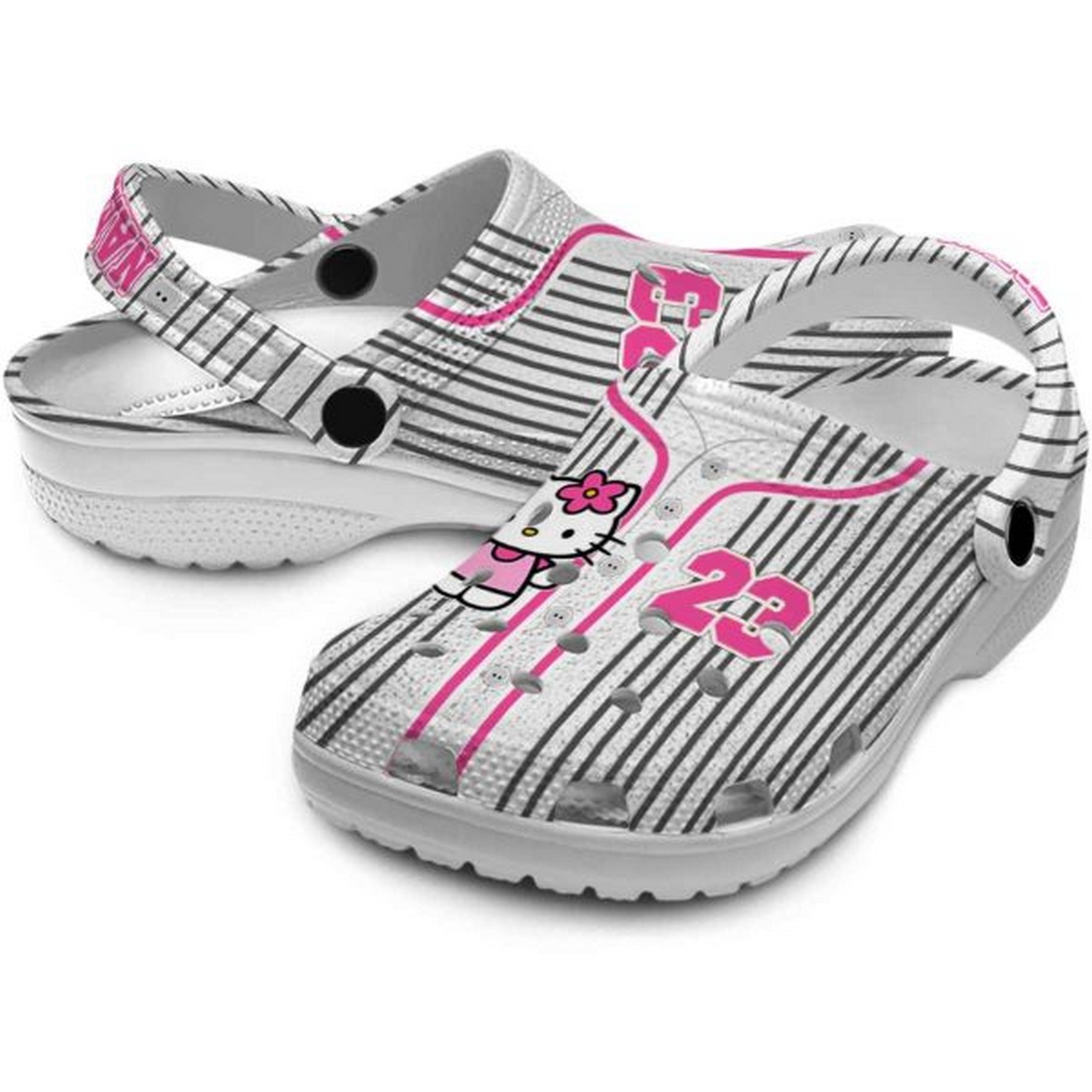 Merchidea Hello Kitty Cartoon Crocs Crocband Clogs Shoes Comfortable For Men Women and Kids