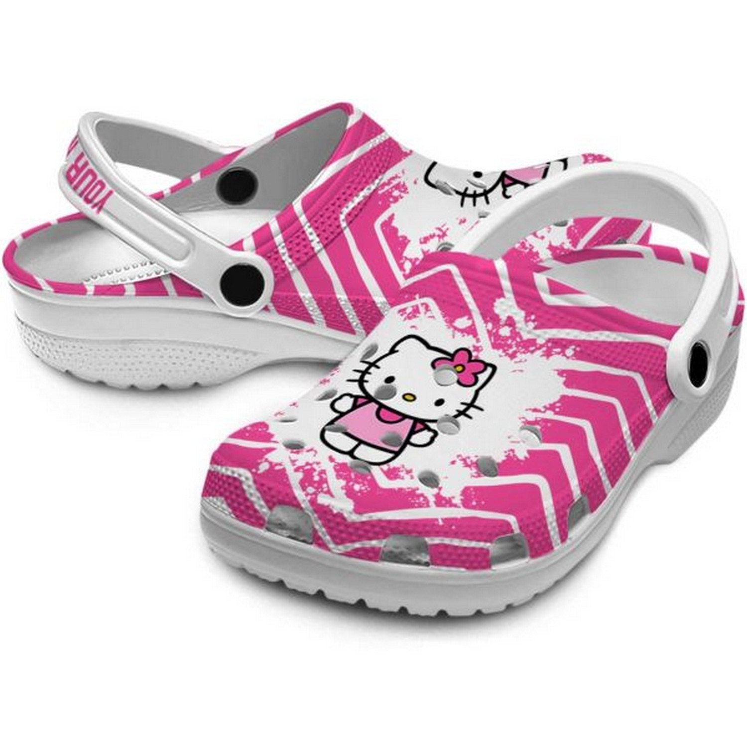 Merchidea Hello Kitty Cartoon Crocs Crocband Clogs Shoes Comfortable For Men Women and Kids