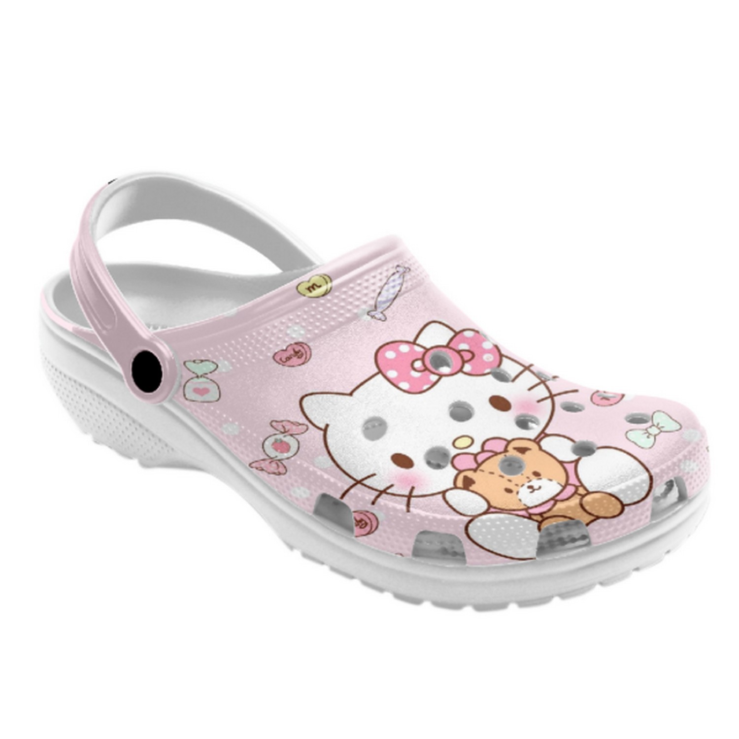 Merchidea Hello Kitty Cartoon Crocs Crocband Clogs Shoes Comfortable For Men Women and Kids
