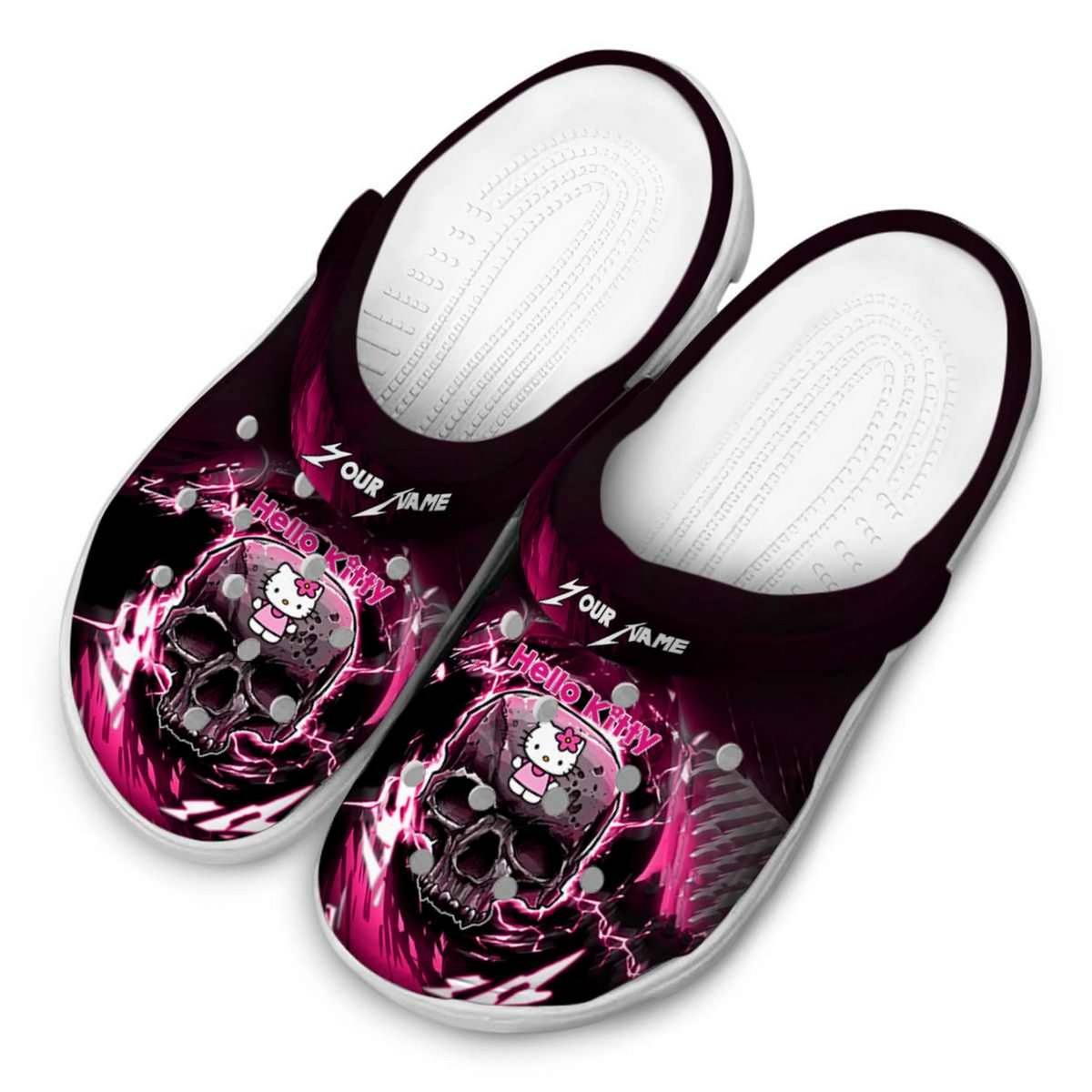 Merchidea Hello Kitty Cartoon Crocs Crocband Clogs Shoes Comfortable For Men Women and Kids