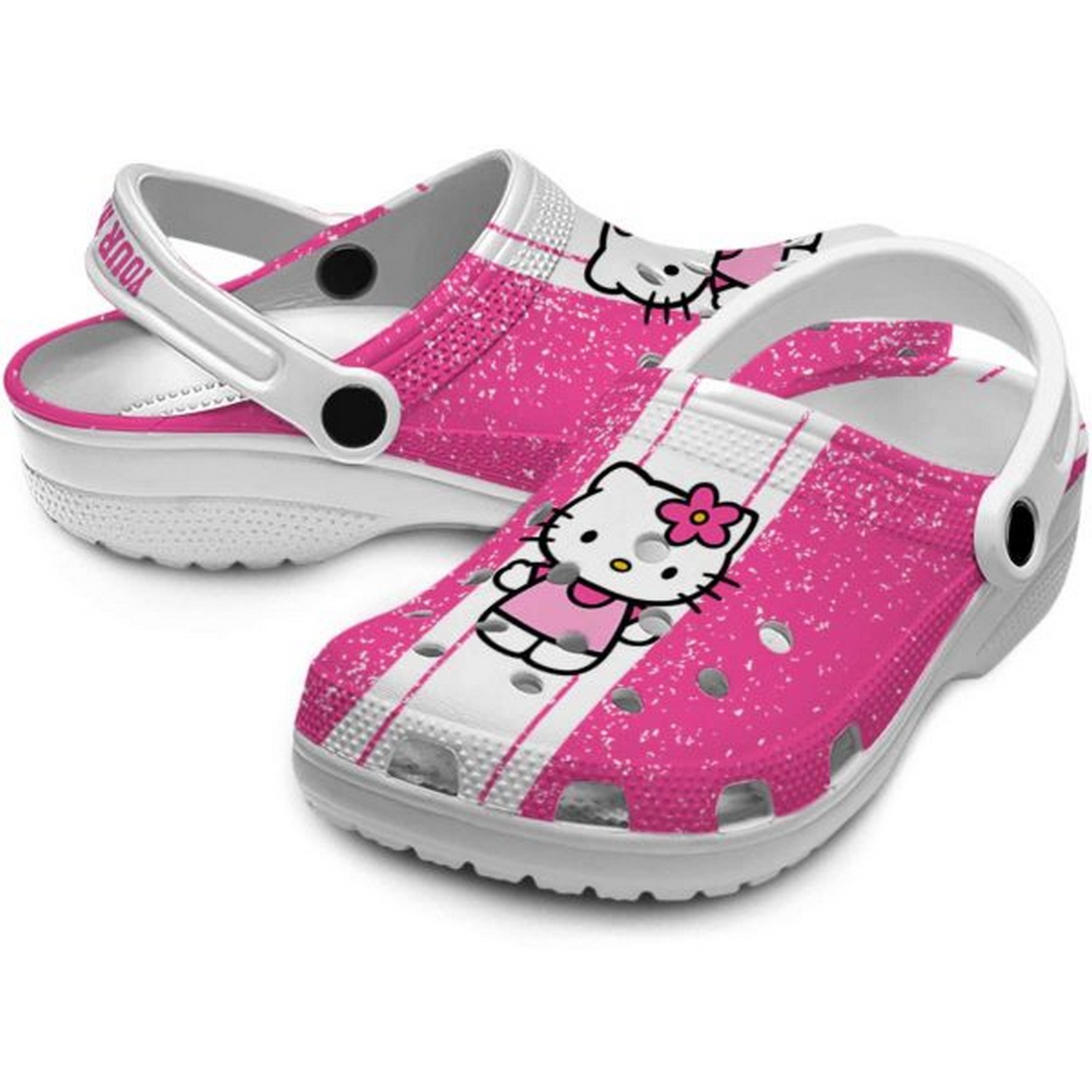 Merchidea Hello Kitty Cartoon Crocs Crocband Clogs Shoes Comfortable For Men Women and Kids