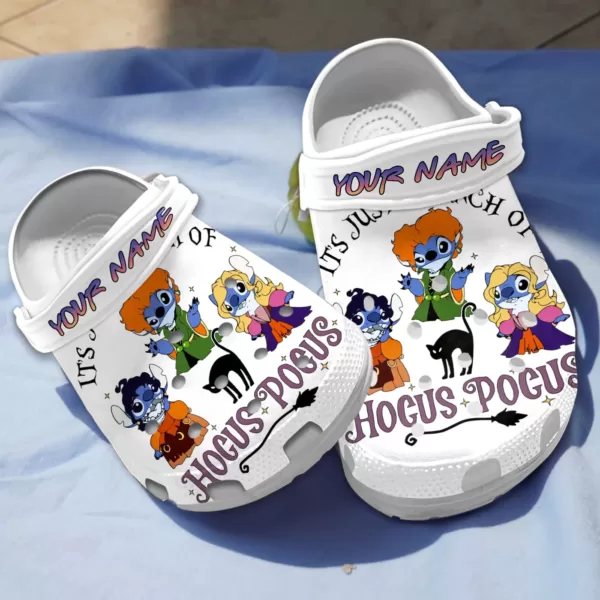 Merchidea Hocus Pocus Movie Crocs Crocband Clogs Shoes Comfortable For Men Women and Kids