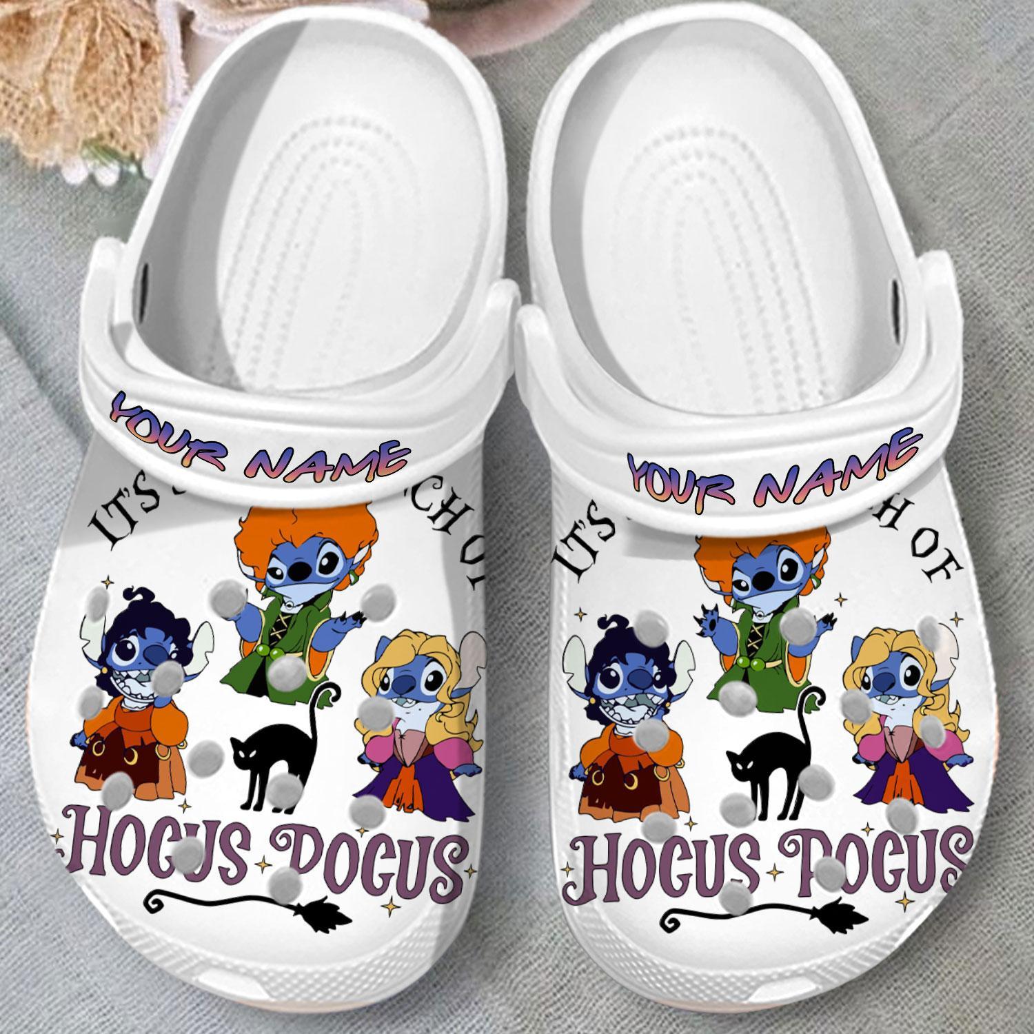 Merchidea Hocus Pocus Movie Crocs Crocband Clogs Shoes Comfortable For Men Women and Kids