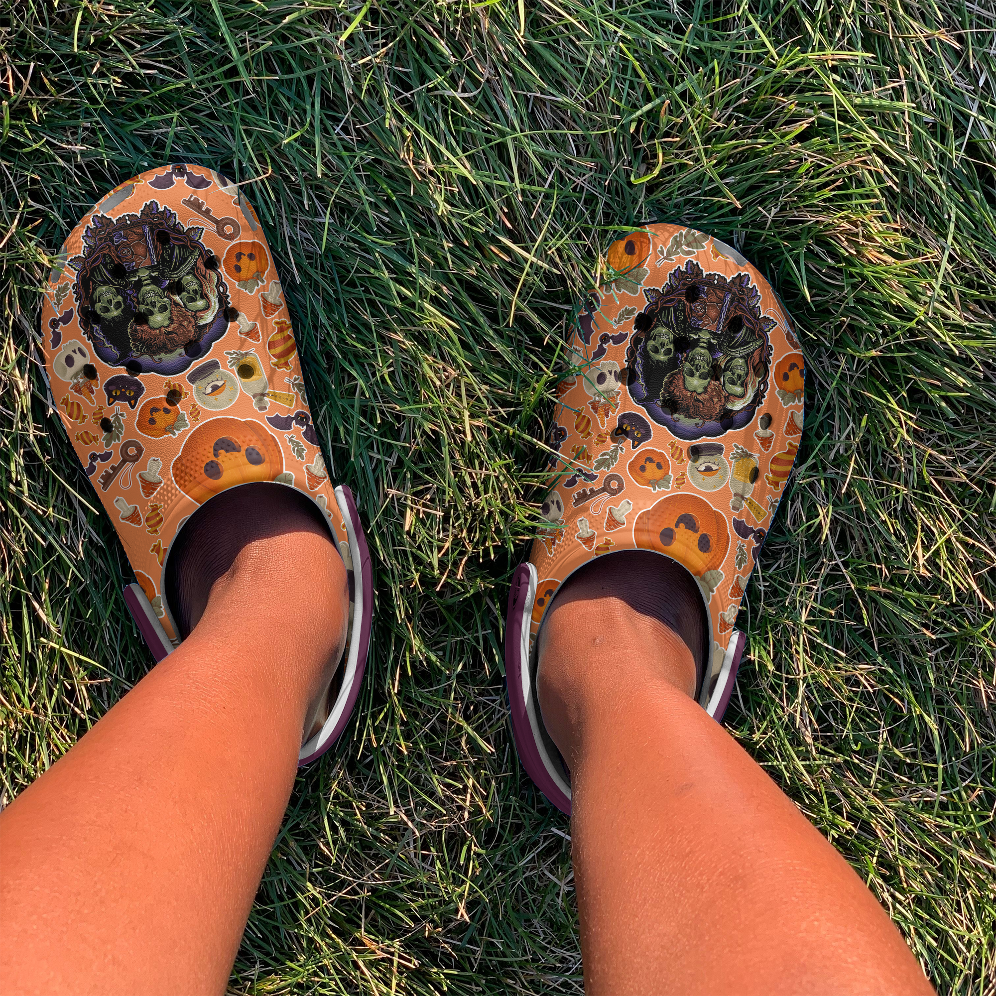 Merchidea Hocus Pocus Movie Crocs Crocband Clogs Shoes Comfortable For Men Women and Kids