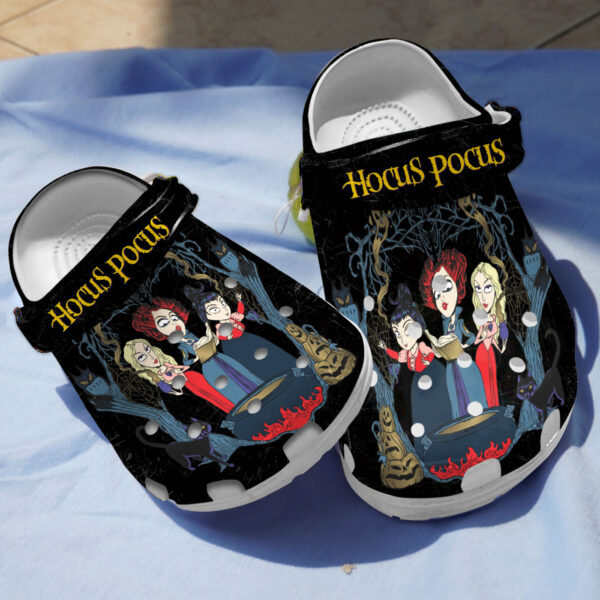 Merchidea Hocus Pocus Movie Crocs Crocband Clogs Shoes Comfortable For Men Women and Kids