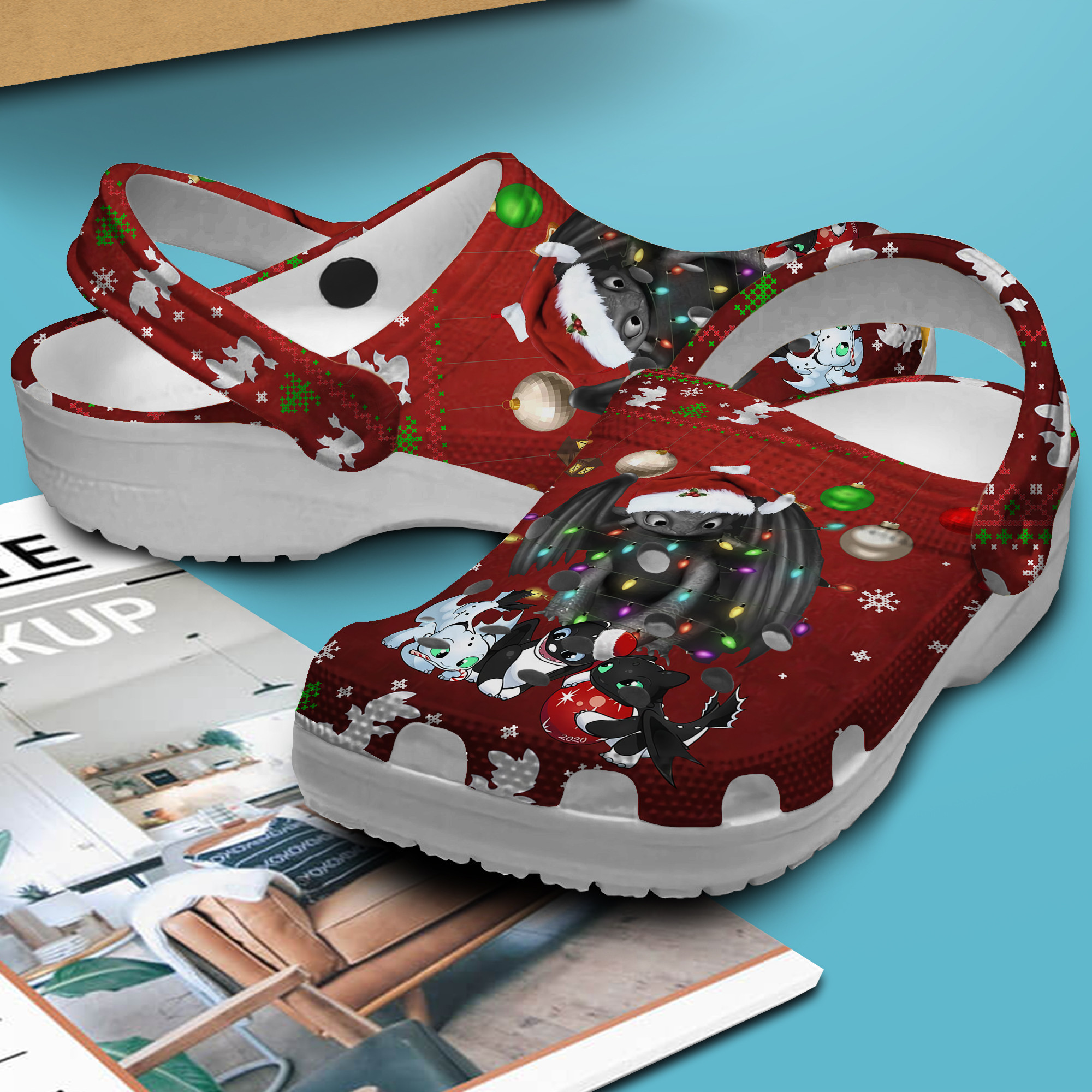Merchidea How To Train Your Dragon Cartoon Crocs Crocband Clogs Shoes Comfortable For Men Women and Kids