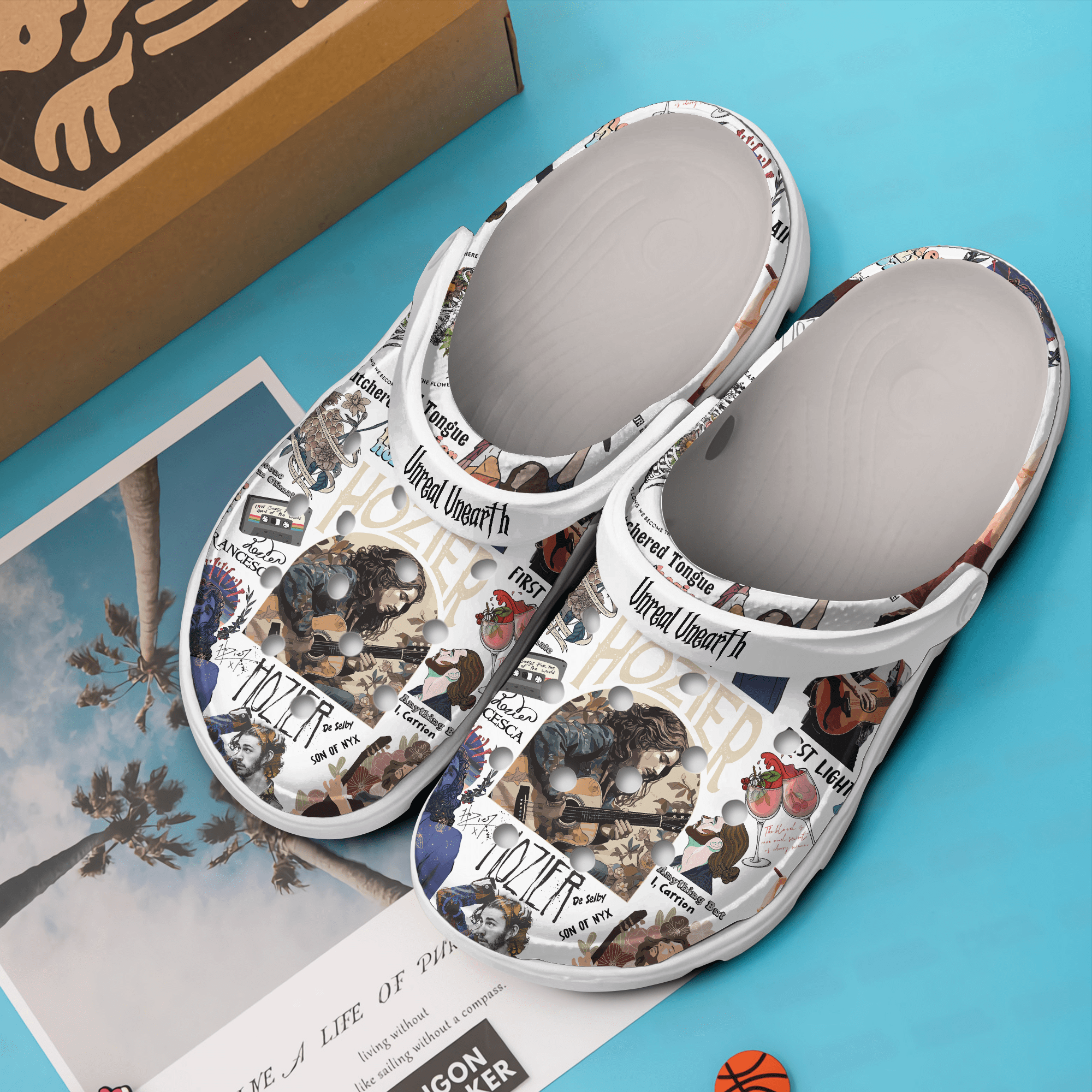 Merchidea Hozier Music Crocs Crocband Clogs Shoes Comfortable For Men Women and Kids