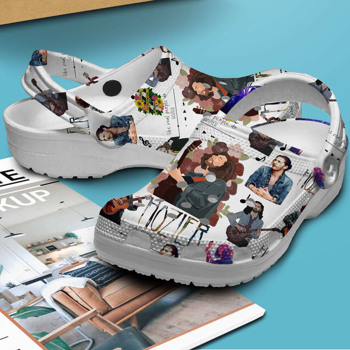 Merchidea Hozier Music Crocs Crocband Clogs Shoes Comfortable For Men Women and Kids