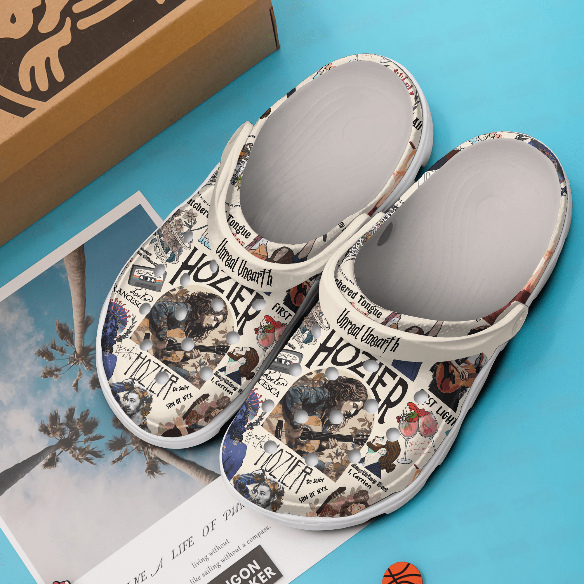 Merchidea Hozier Music Crocs Crocband Clogs Shoes Comfortable For Men Women and Kids