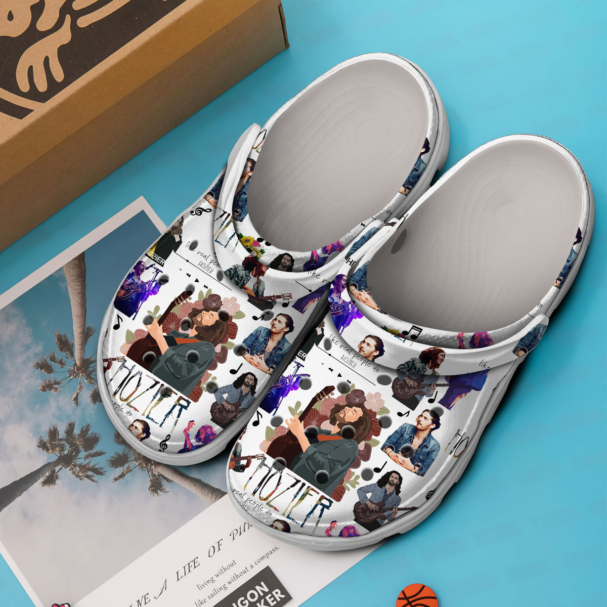 Merchidea Hozier Music Crocs Crocband Clogs Shoes Comfortable For Men Women and Kids