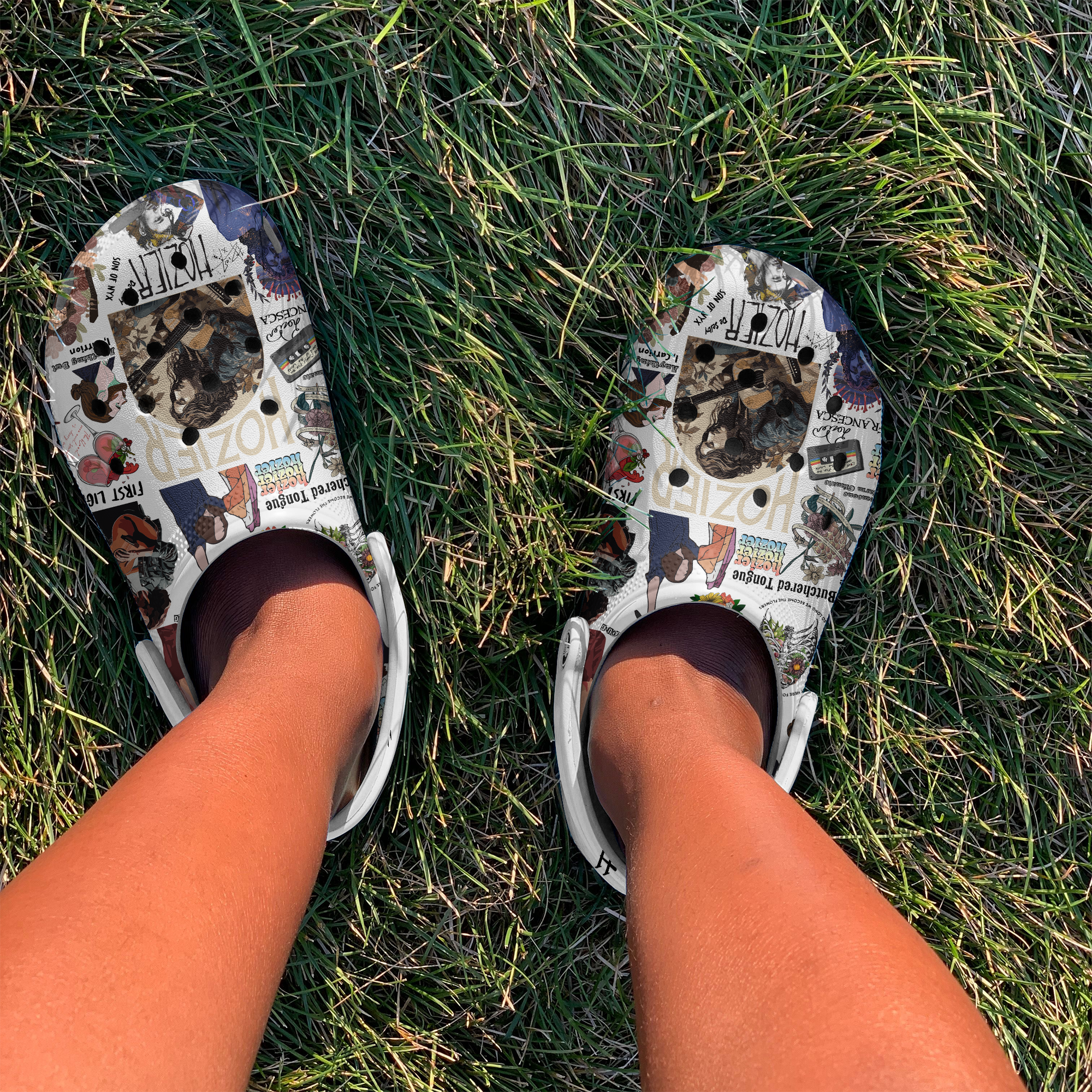 Merchidea Hozier Music Crocs Crocband Clogs Shoes Comfortable For Men Women and Kids