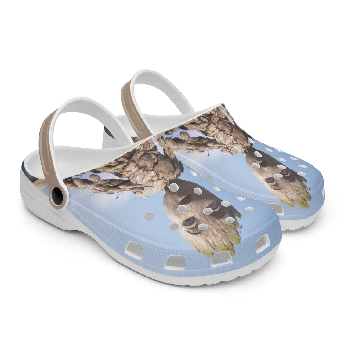 Merchidea I am Groot Guardians of the Galaxy Movie Crocs Crocband Shoes Clogs Custom Name For Men Women and Kids