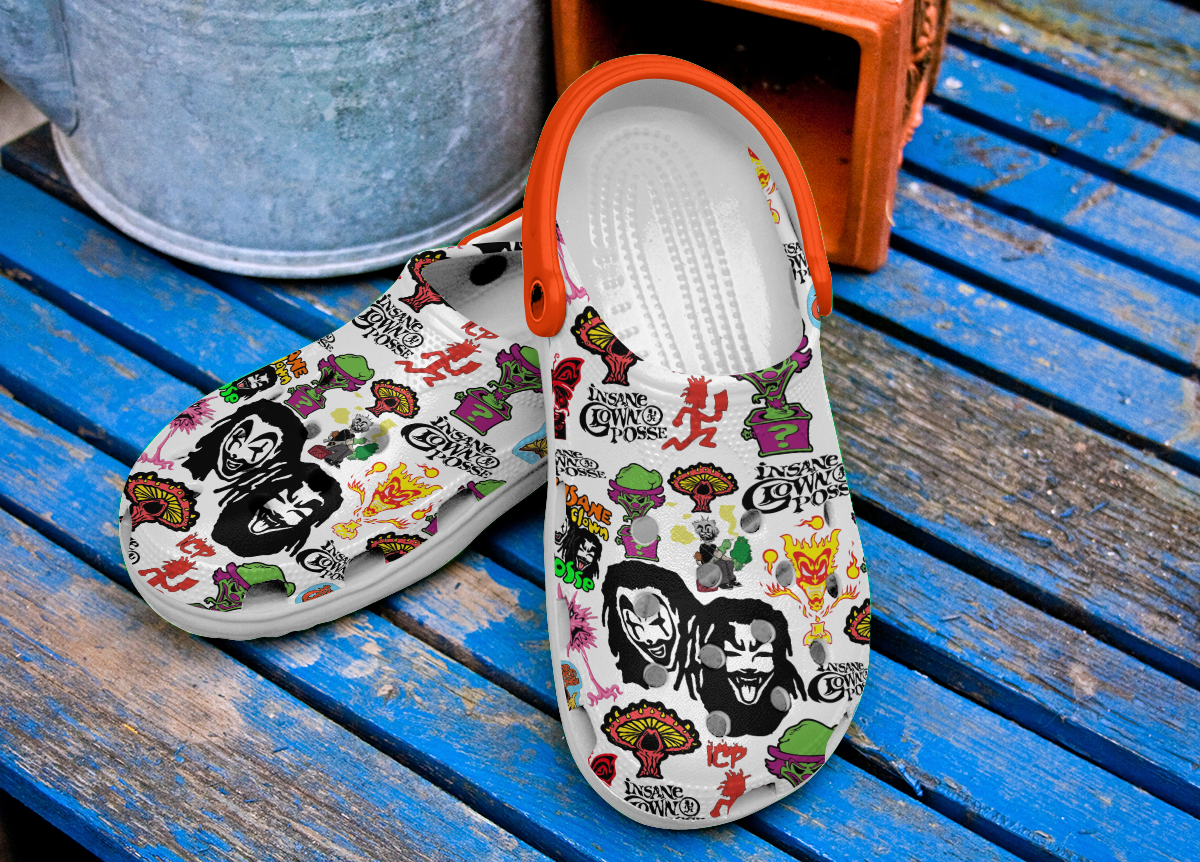 Merchidea Insane Clown Posse Band MusicCrocs Crocband Clogs Shoes Comfortable For Men Women and Kids