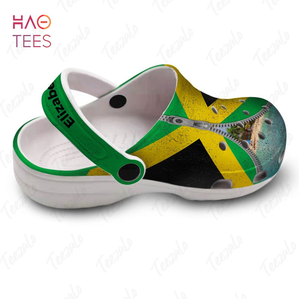 Merchidea Jamaica Flag Proud Crocs Crocband Clogs Shoes Comfortable For Men Women and Kids