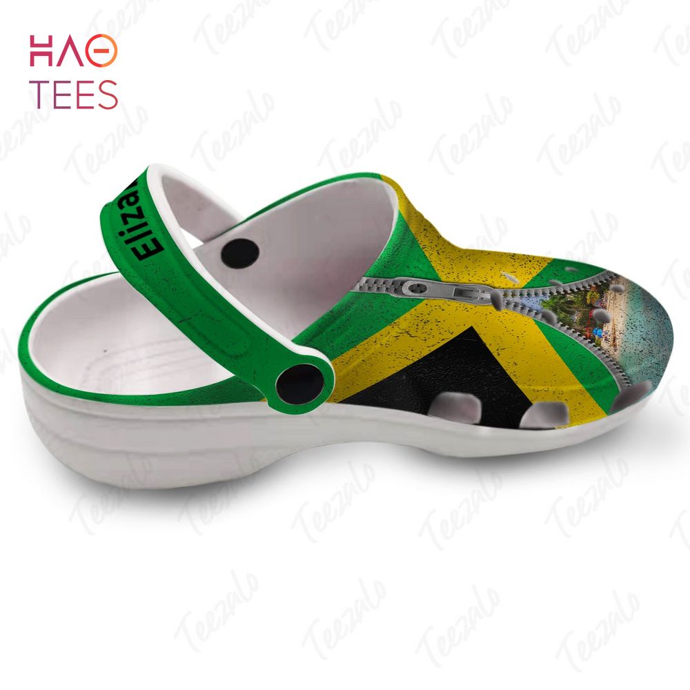 Merchidea Jamaica Flag Proud Crocs Crocband Clogs Shoes Comfortable For Men Women and Kids