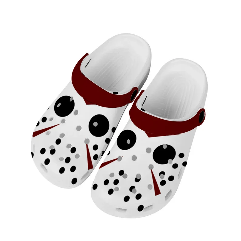 Merchidea Jason Voorhees Horror Movie Crocs Crocband Clogs Shoes Comfortable For Men Women and Kids