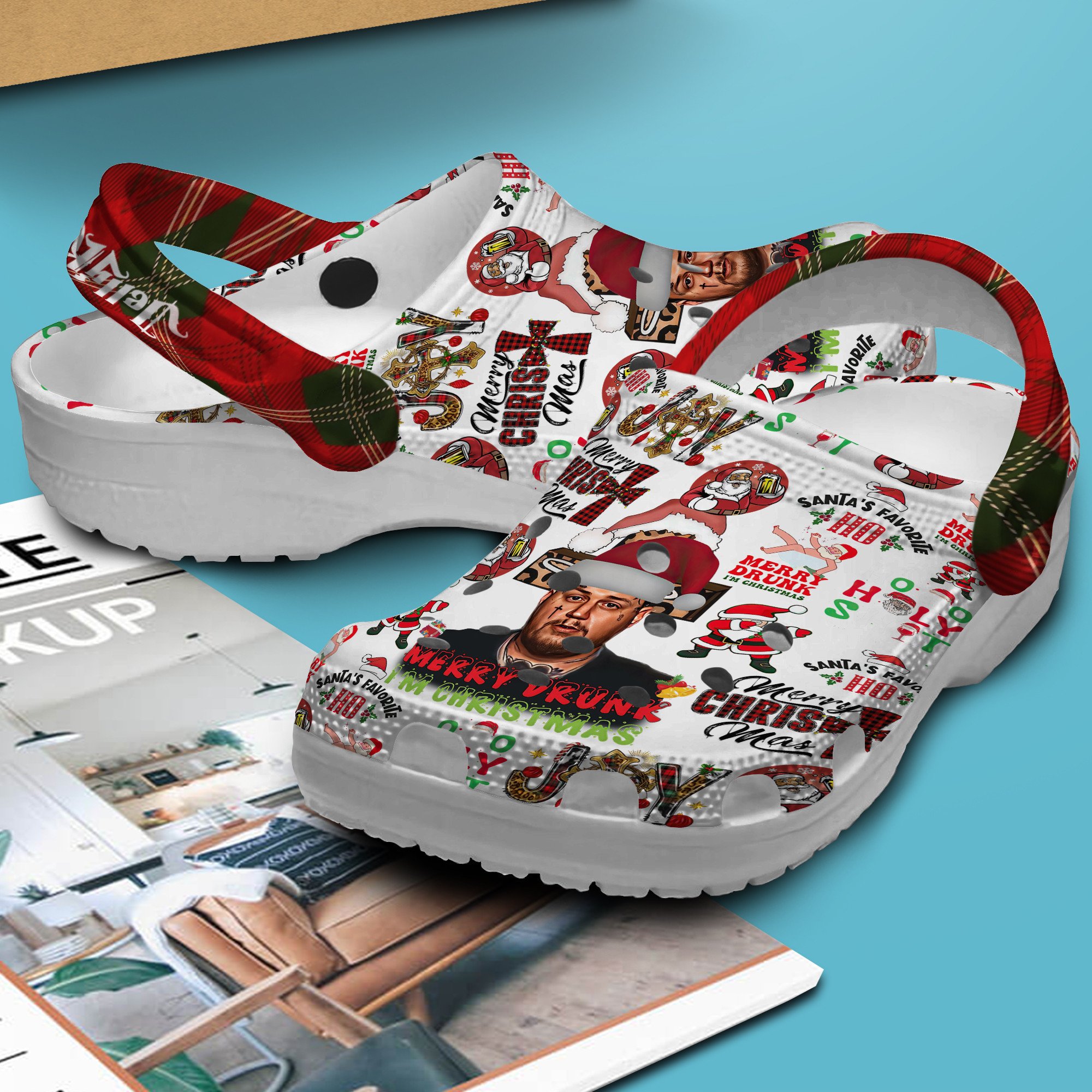 Merchidea Jelly Roll Music Crocs Crocband Clogs Shoes Comfortable For Men Women and Kids