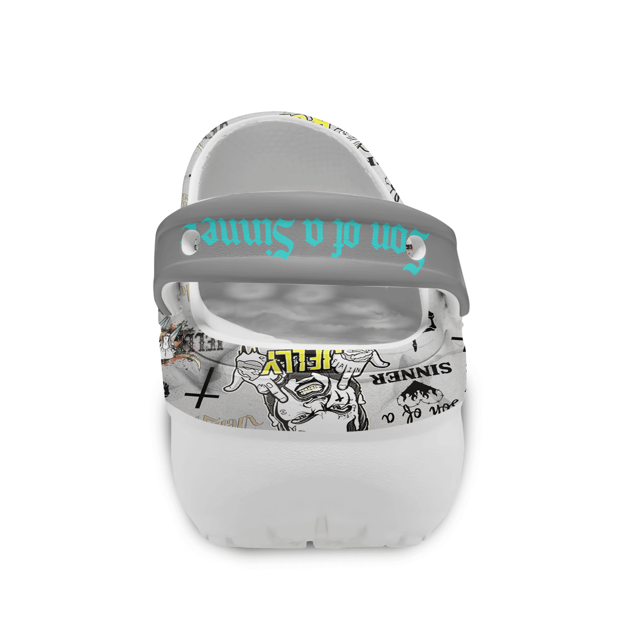 Merchidea Jelly Roll Music Crocs Crocband Clogs Shoes Comfortable For Men Women and Kids