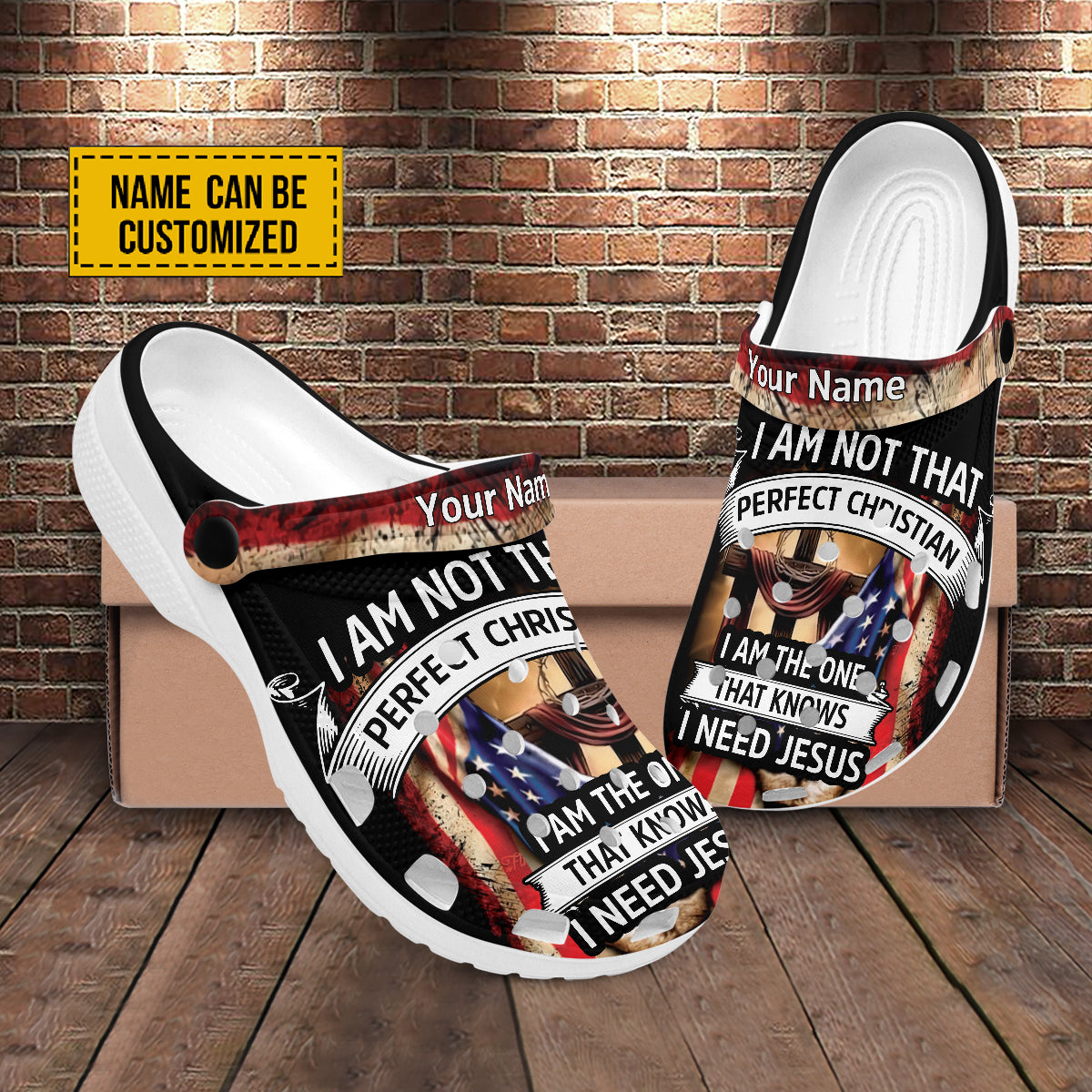 Merchidea Jesus Customized Crocs Crocband Clogs Shoes Comfortable For Men Women and Kids I Am The One That Knows I Need Jesus Inspiring Christian Gifts