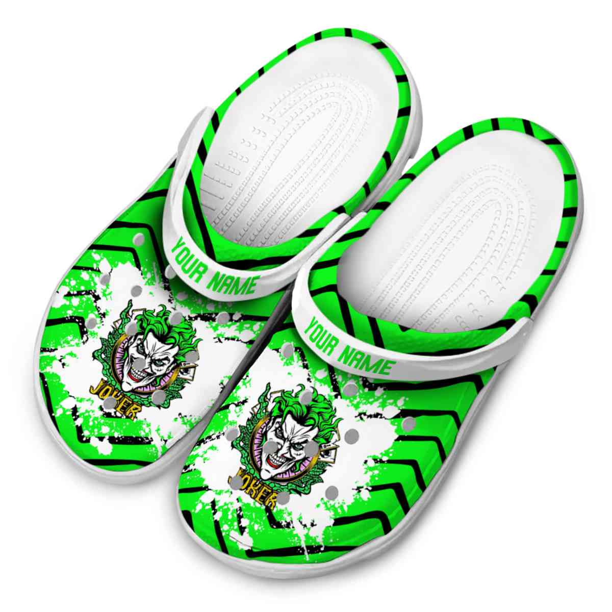 Merchidea Joker Movie Crocs Crocband Clogs Shoes Comfortable For Men Women and Kids
