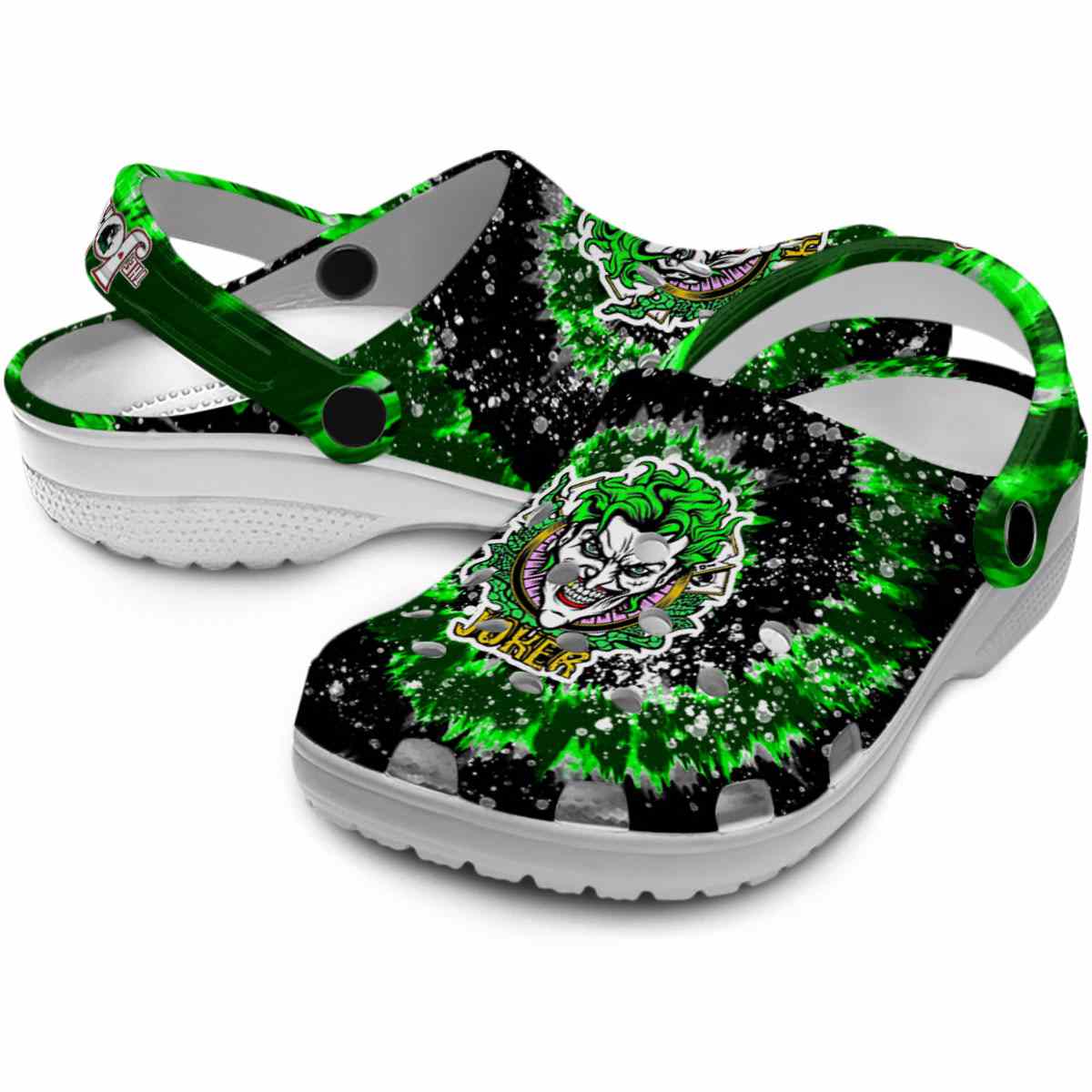 Merchidea Joker Movie Crocs Crocband Clogs Shoes Comfortable For Men Women and Kids