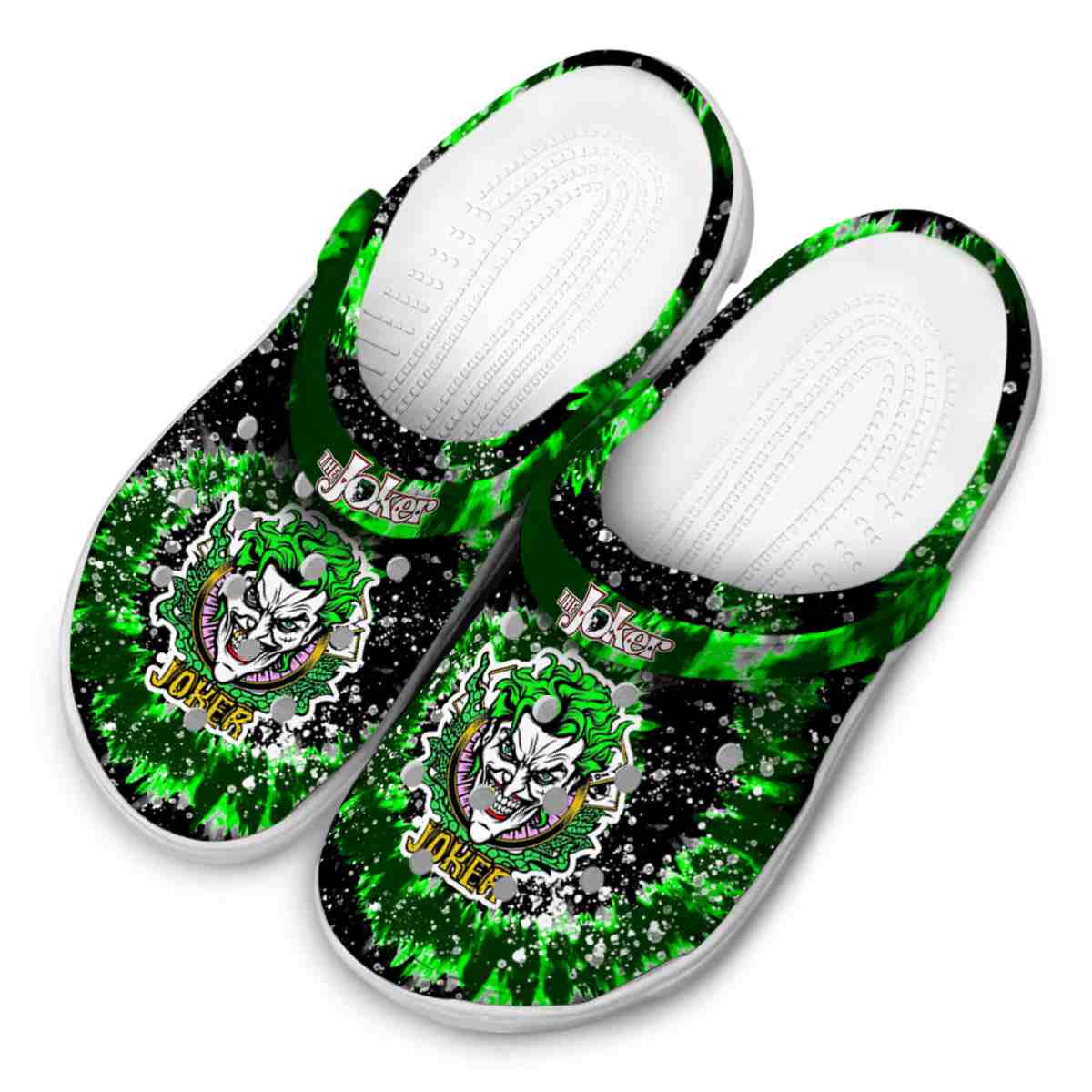 Merchidea Joker Movie Crocs Crocband Clogs Shoes Comfortable For Men Women and Kids