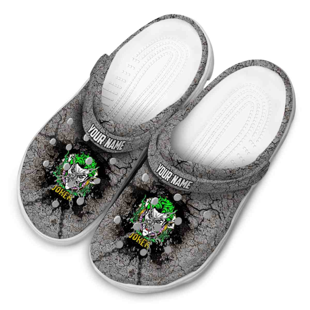 Merchidea Joker Movie Crocs Crocband Clogs Shoes Comfortable For Men Women and Kids