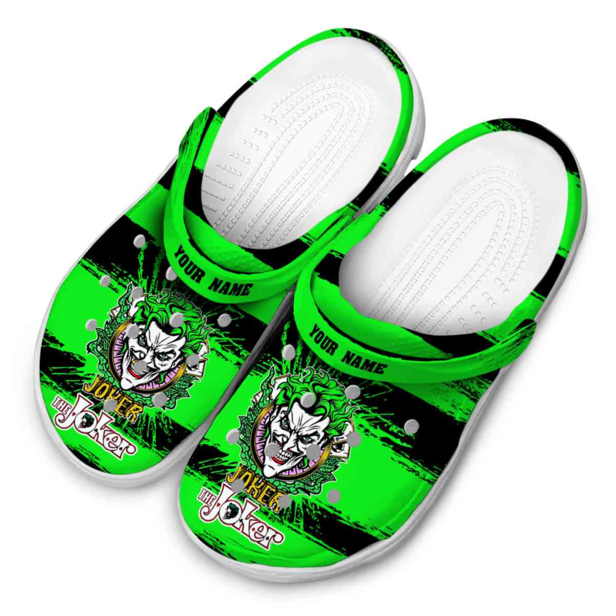 Merchidea Joker Movie Crocs Crocband Clogs Shoes Comfortable For Men Women and Kids