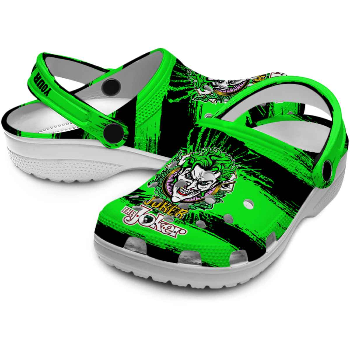 Merchidea Joker Movie Crocs Crocband Clogs Shoes Comfortable For Men Women and Kids
