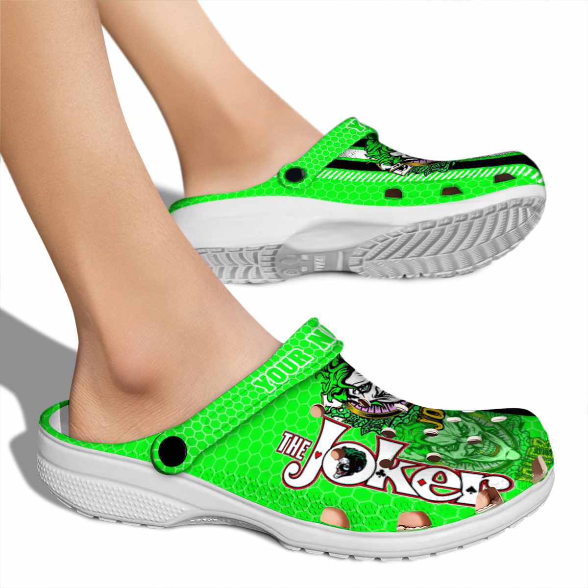 Merchidea Joker Movie Crocs Crocband Clogs Shoes Comfortable For Men Women and Kids