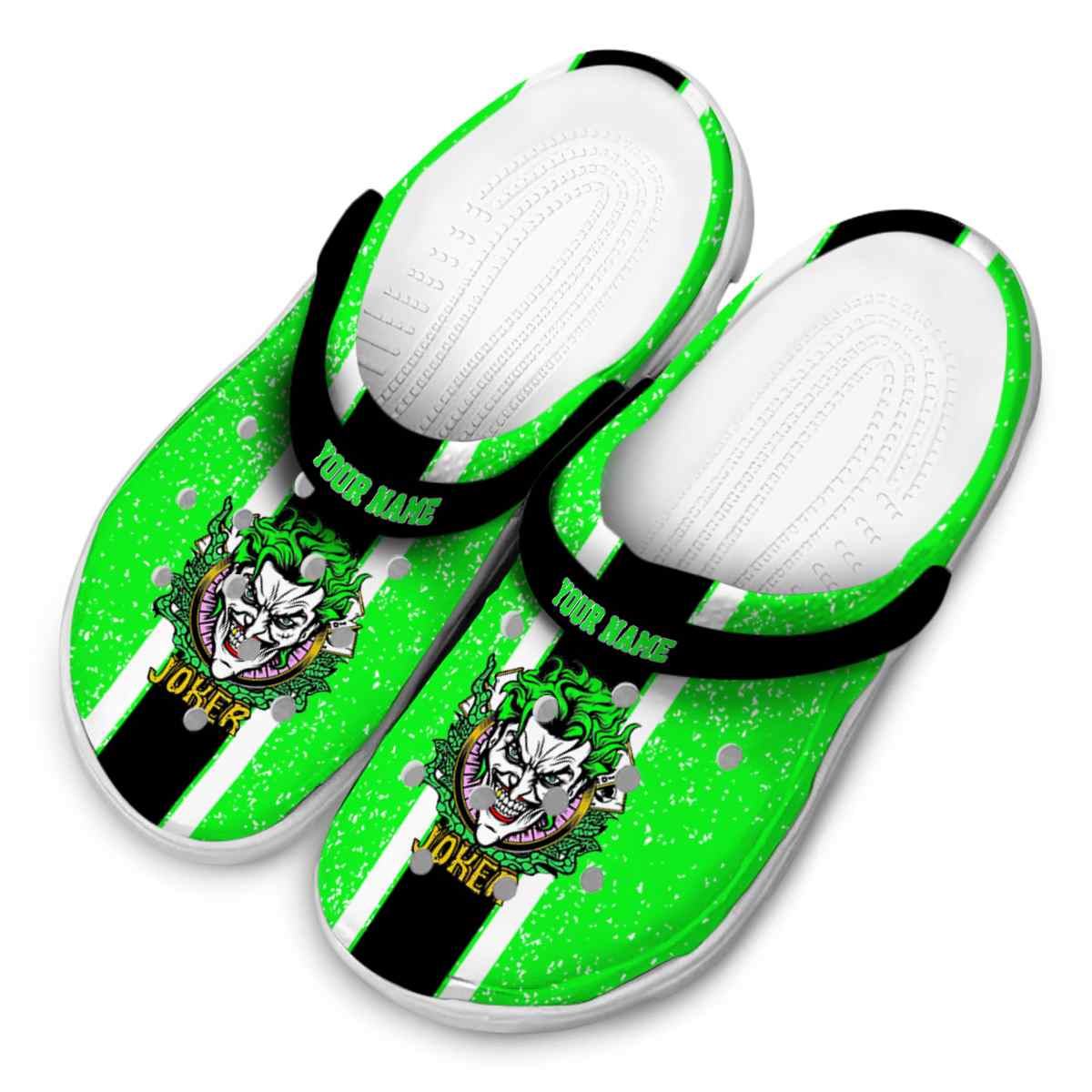 Merchidea Joker Movie Crocs Crocband Clogs Shoes Comfortable For Men Women and Kids