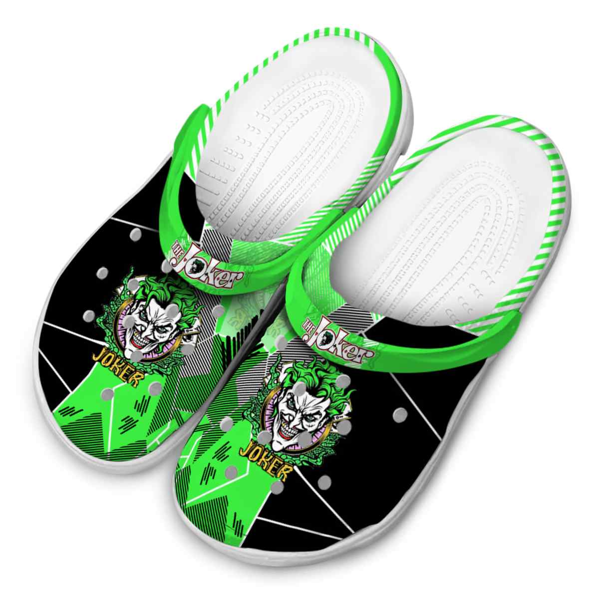 Merchidea Joker Movie Crocs Crocband Clogs Shoes Comfortable For Men Women and Kids