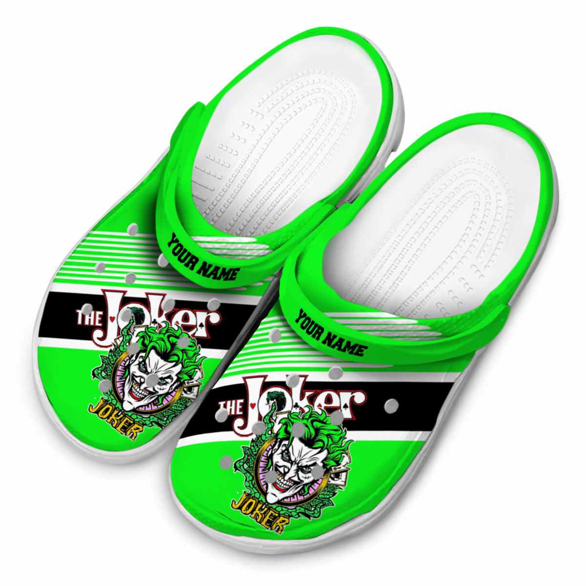 Merchidea Joker Movie Crocs Crocband Clogs Shoes Comfortable For Men Women and Kids