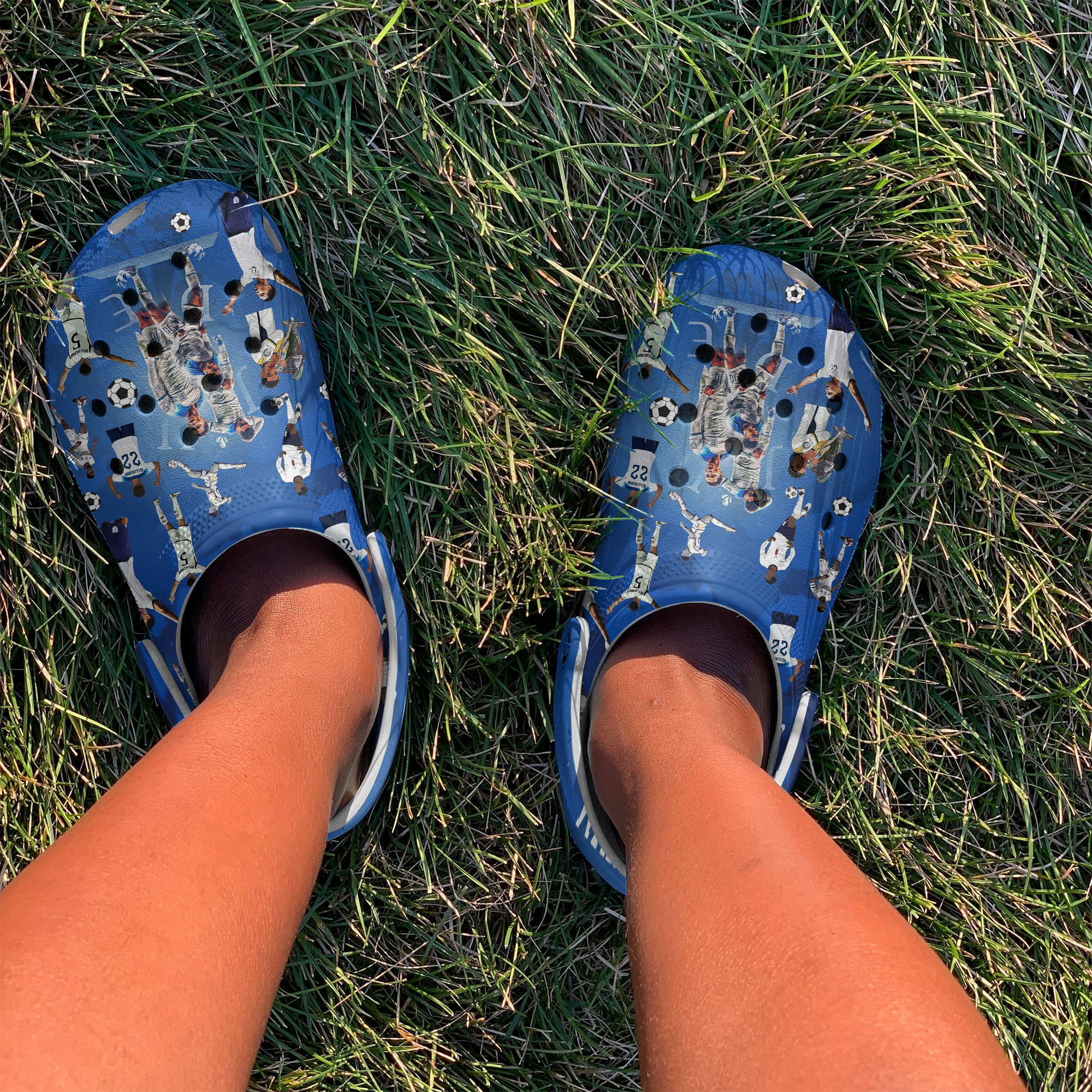 Merchidea Jude Bellingham Sport Crocs Crocband Clogs Shoes Comfortable For Men Women and Kids